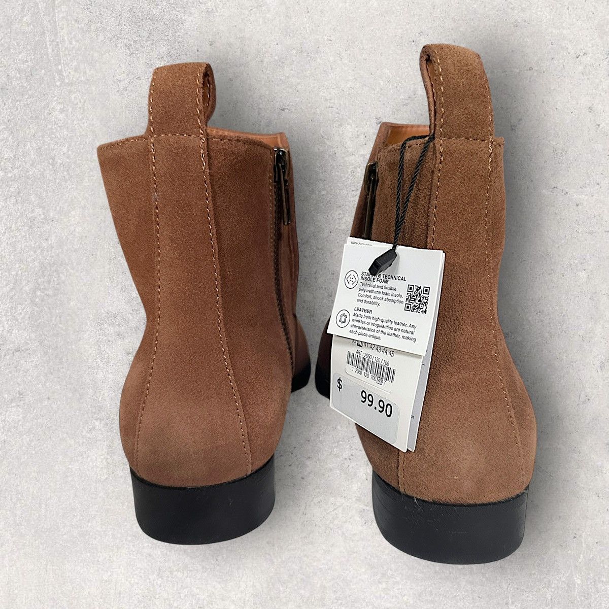 Zara Zara Flap Suede Boots Size US 7 / EU 40 - 2 Thumbnail