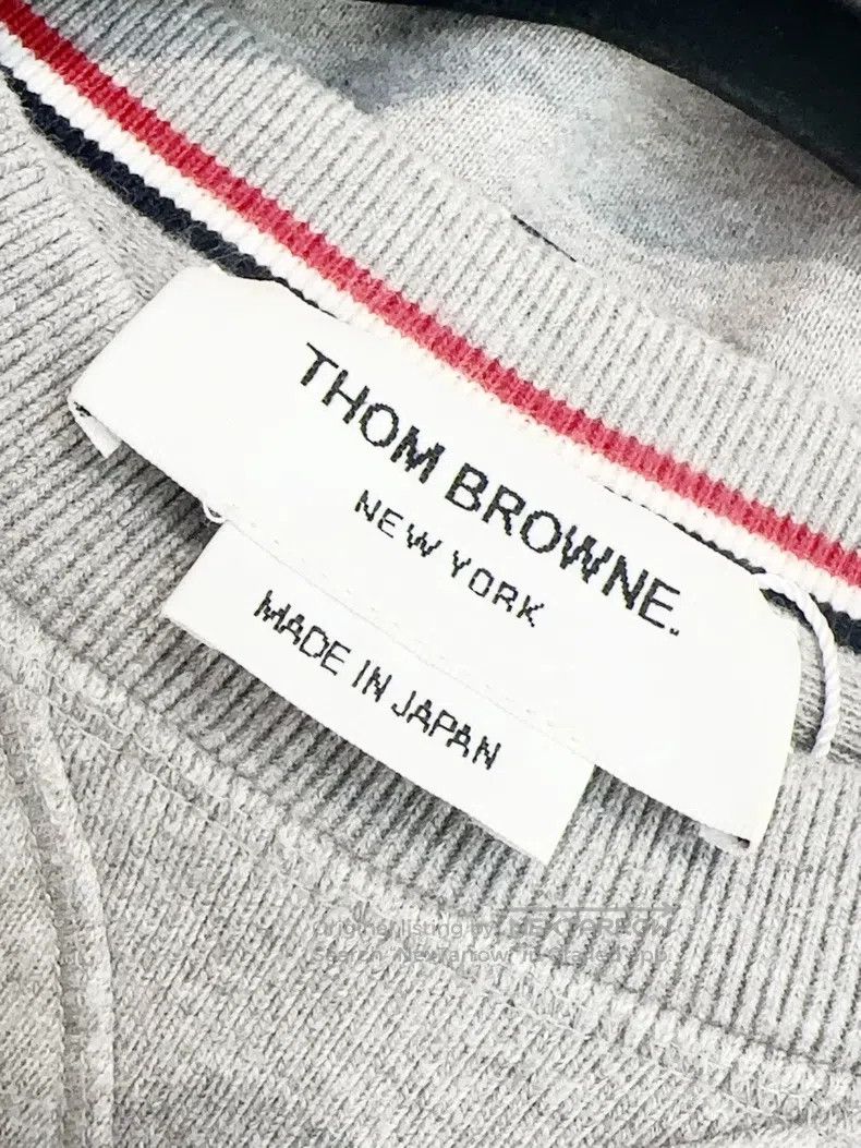 Thom Browne Thom Browne Round collar long sleeve hoodie Size US S / EU 44-46 / 1 - 5 Thumbnail