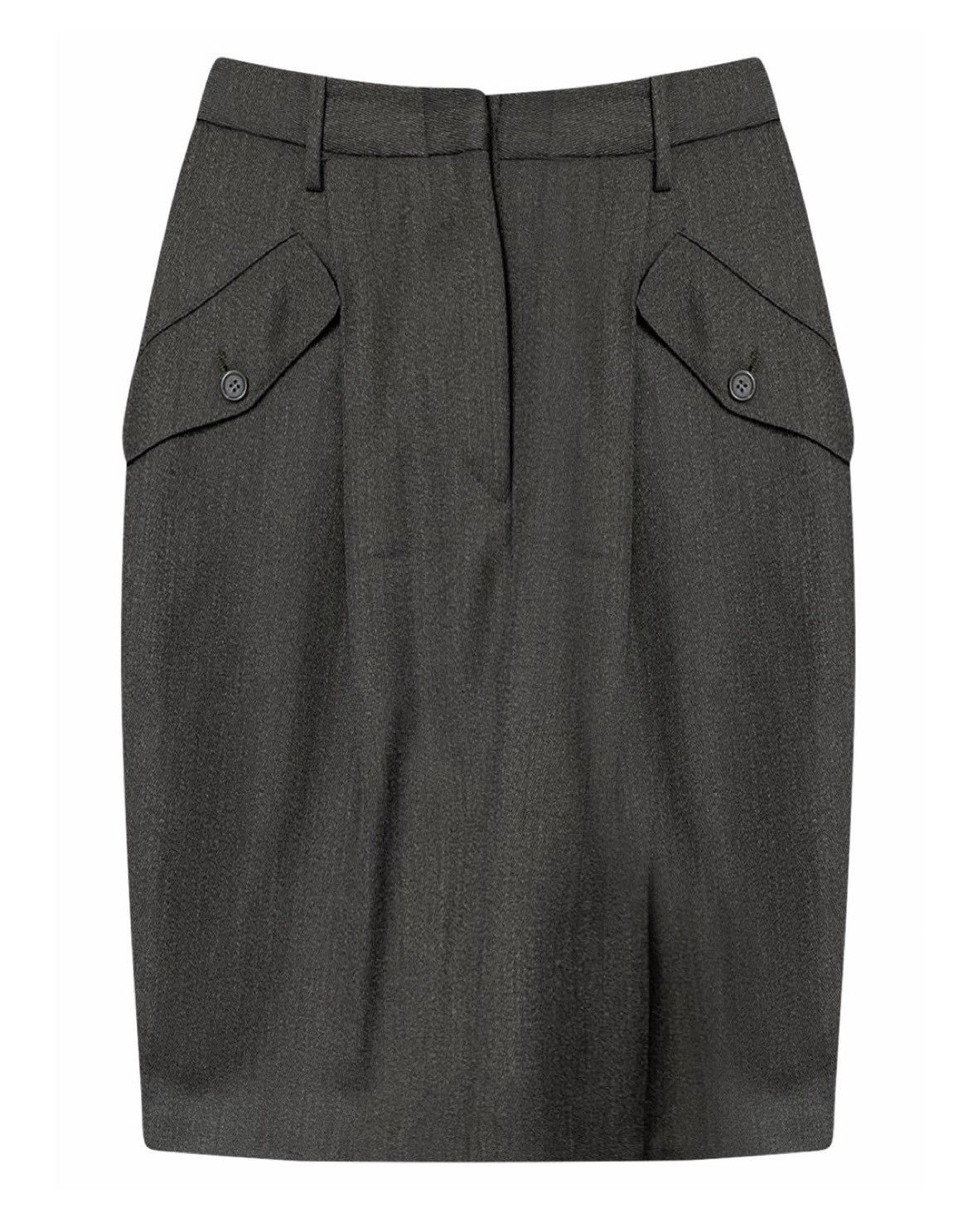 Alexander McQueen × Japanese Brand Alexander MQueen office skirt Size 27" / US 4 / IT 40 - 1 Thumbnail