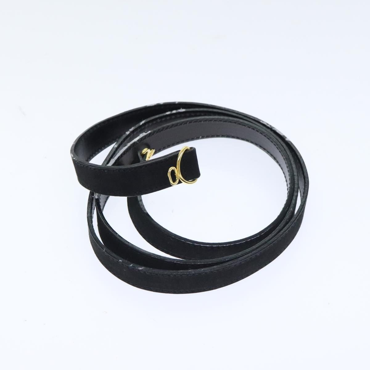 Salvatore Ferragamo Salvatore Ferragamo Gancini Hand Bag Suede Black Gold Size ONE SIZE - 12 Thumbnail