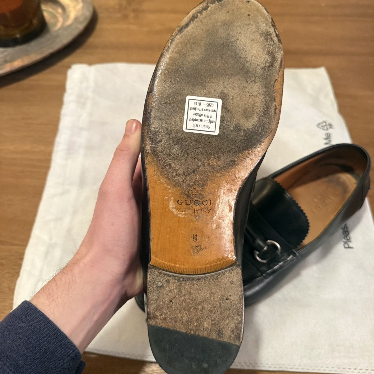Gucci Gucci Bamboo Horsebit Loafers Size US 8 / EU 41 - 2 Thumbnail