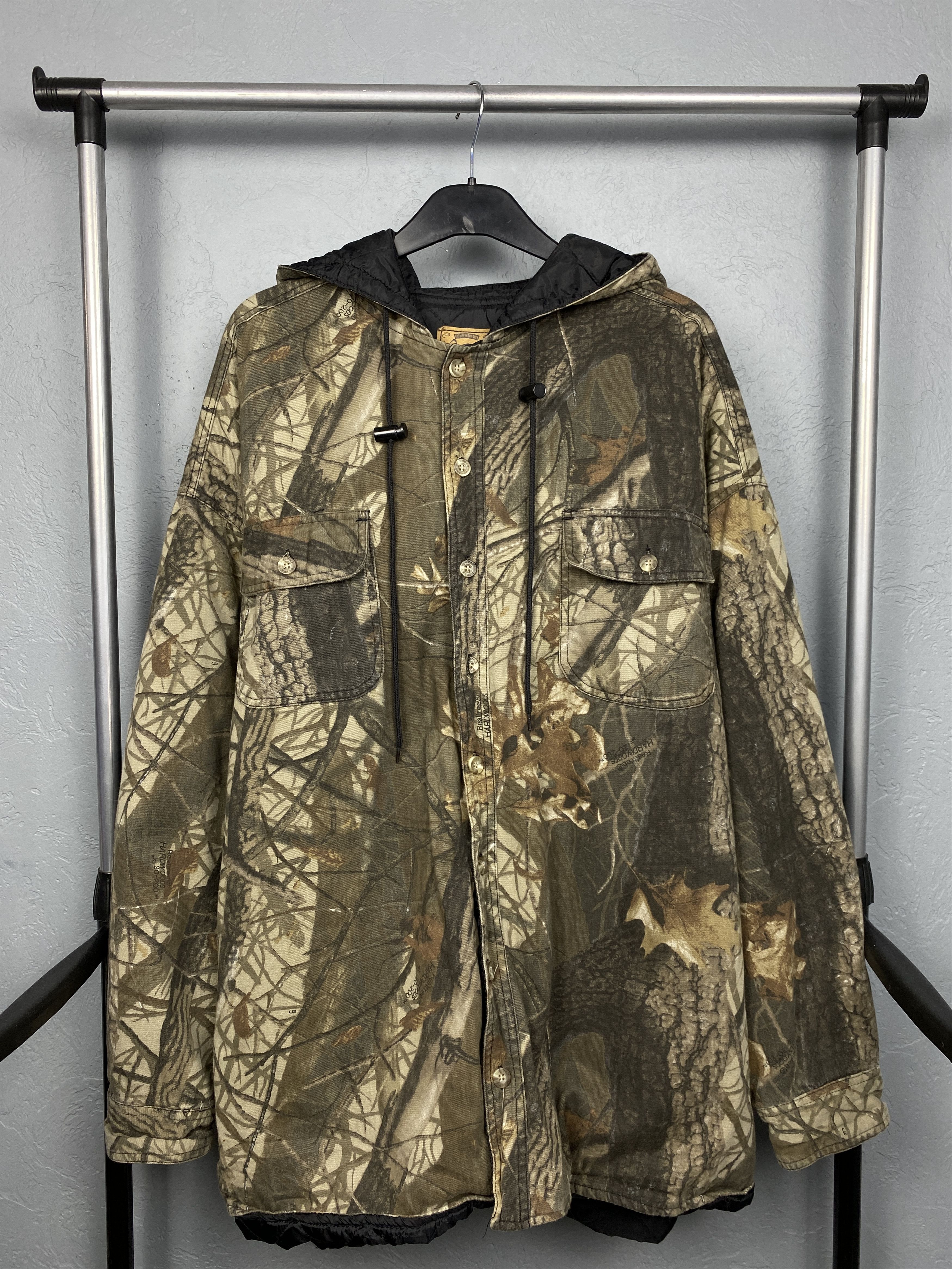 Realtree Duxbak Camo Realtree 90s Vintage Mens Jacket Size US XXL / EU 58 / 5 - 1 Thumbnail