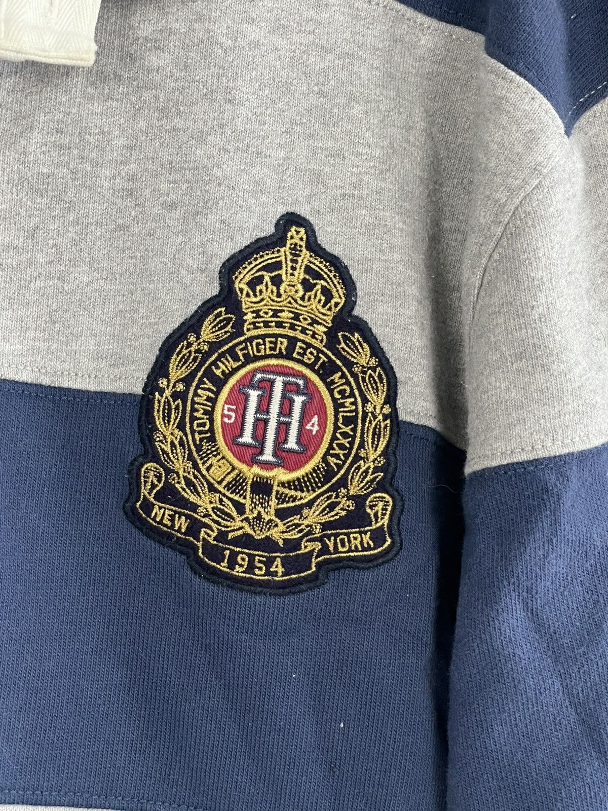 Tommy Hilfiger Vintage Tommy Hilfiger Rugby Longsleeve Shirt Y2K Size US XL / EU 56 / 4 - 8 Thumbnail