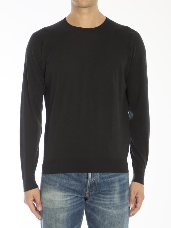 John Smedley JOHN SMEDLEY Men Sweater LUNDY BLACK Size US XXL / EU 58 / 5 - 1 Thumbnail