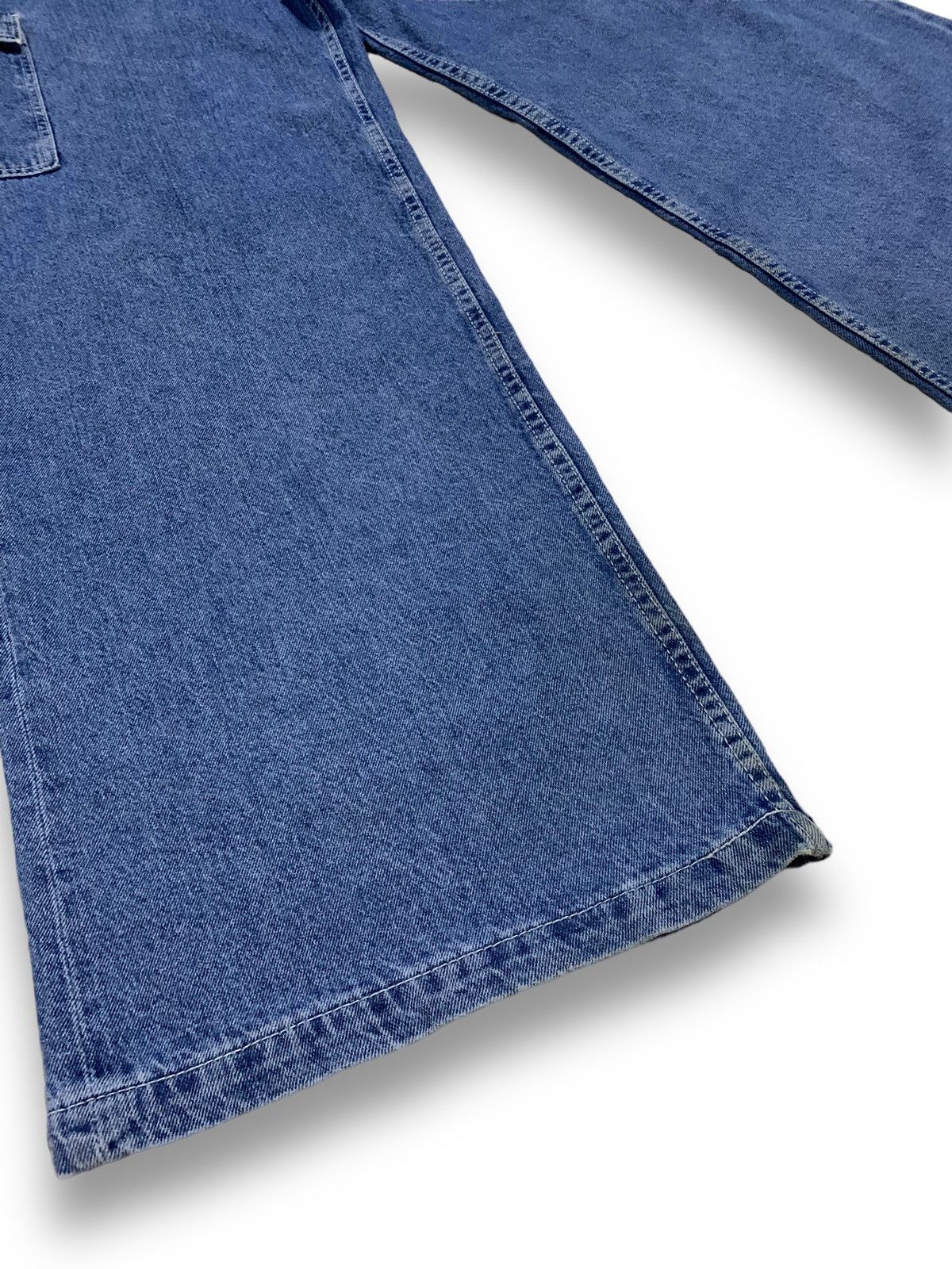 Bershka Vintage Bershka High Waist Baggy Wide Leg Cargo Jeans Size US 30 / EU 46 - 11 Thumbnail