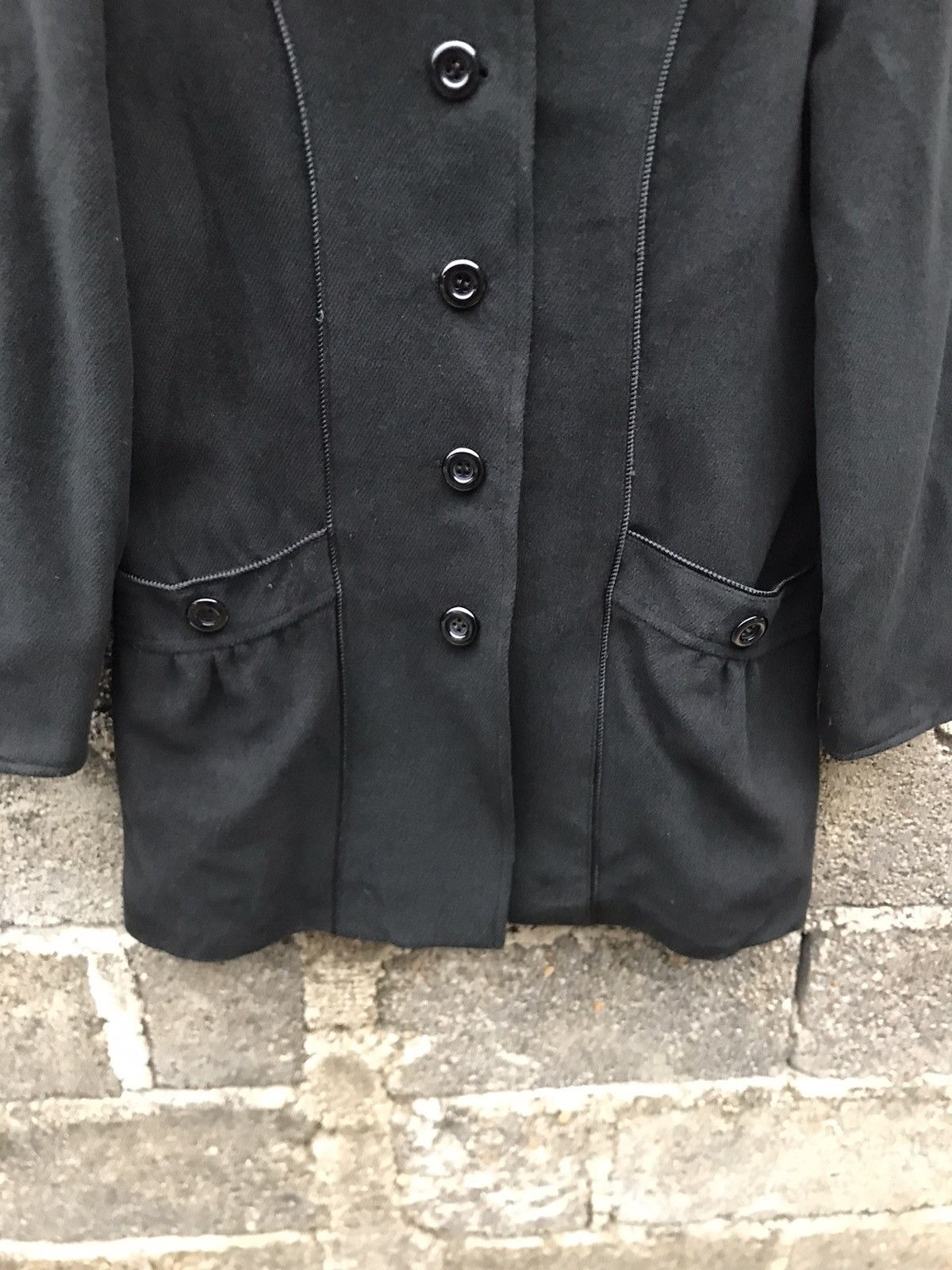Kansai Yamamoto ⚡️Vintage Kansai Yamamoto Bis Button Coat Jacket Size S / US 4 / IT 40 - 4 Thumbnail