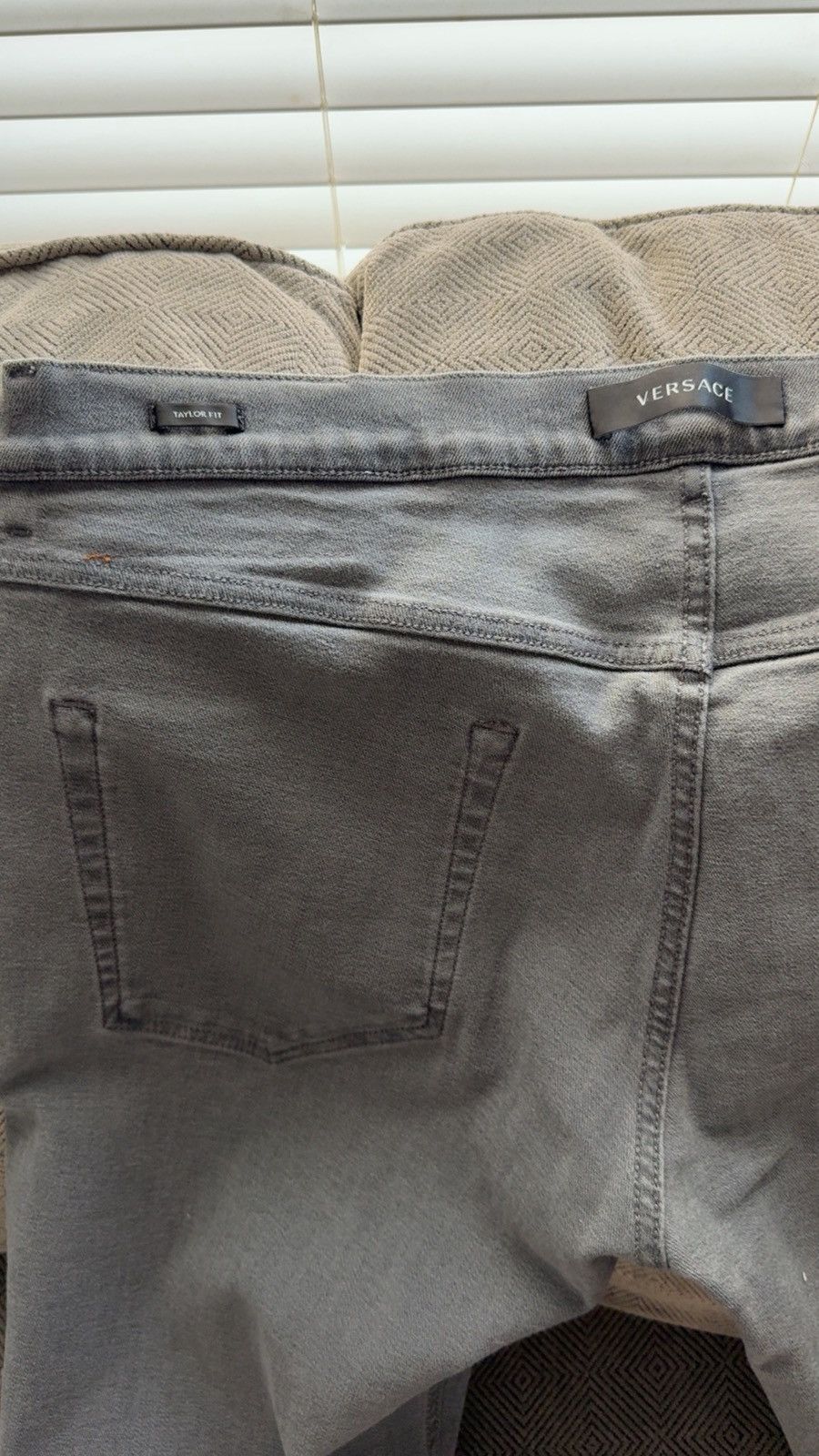 Versace Authentic Versace Medusa Embroidered Denim Jeans Size US 39 - 6 Thumbnail