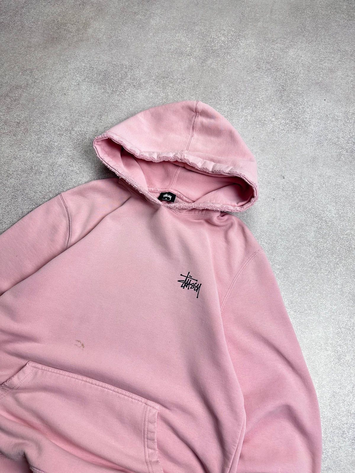 Stussy Vintage Stussy Big Logo Boxy Hoodie M Size US M / EU 48-50 / 2 - 4 Thumbnail