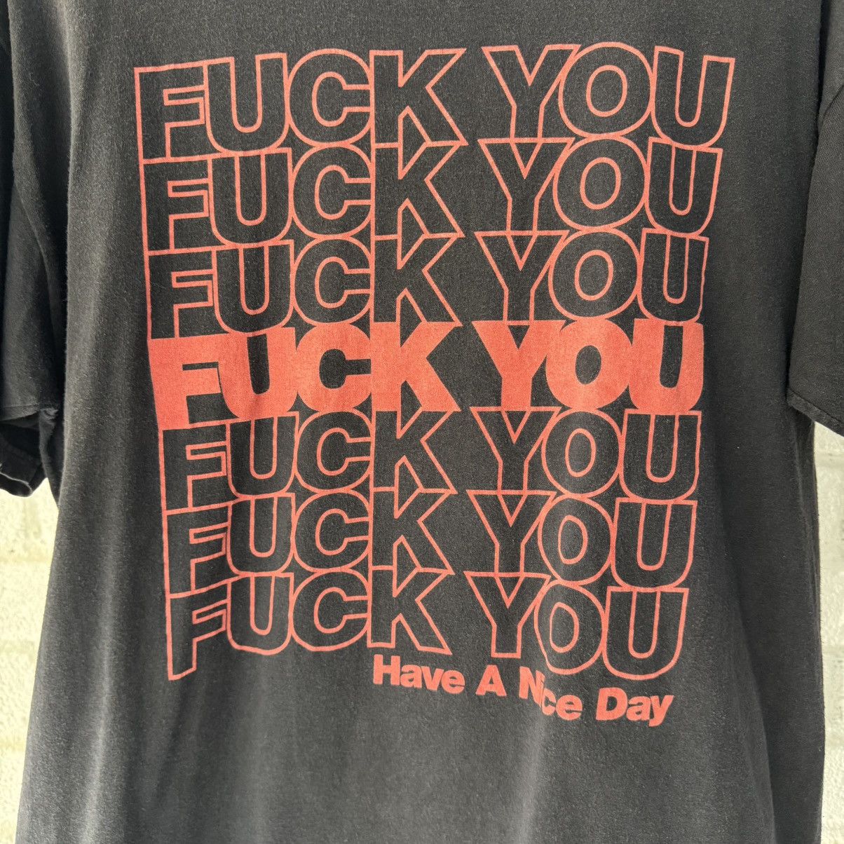 Mishka Fuck You Tee Size US L / EU 52-54 / 3 - 3 Thumbnail