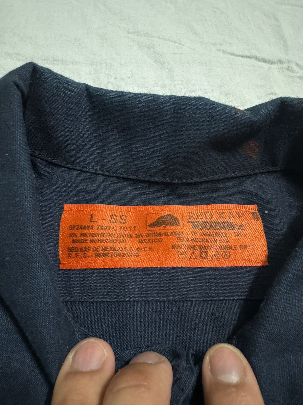 Vintage Vintage Workers Shirt Size US L / EU 52-54 / 3 - 2 Thumbnail