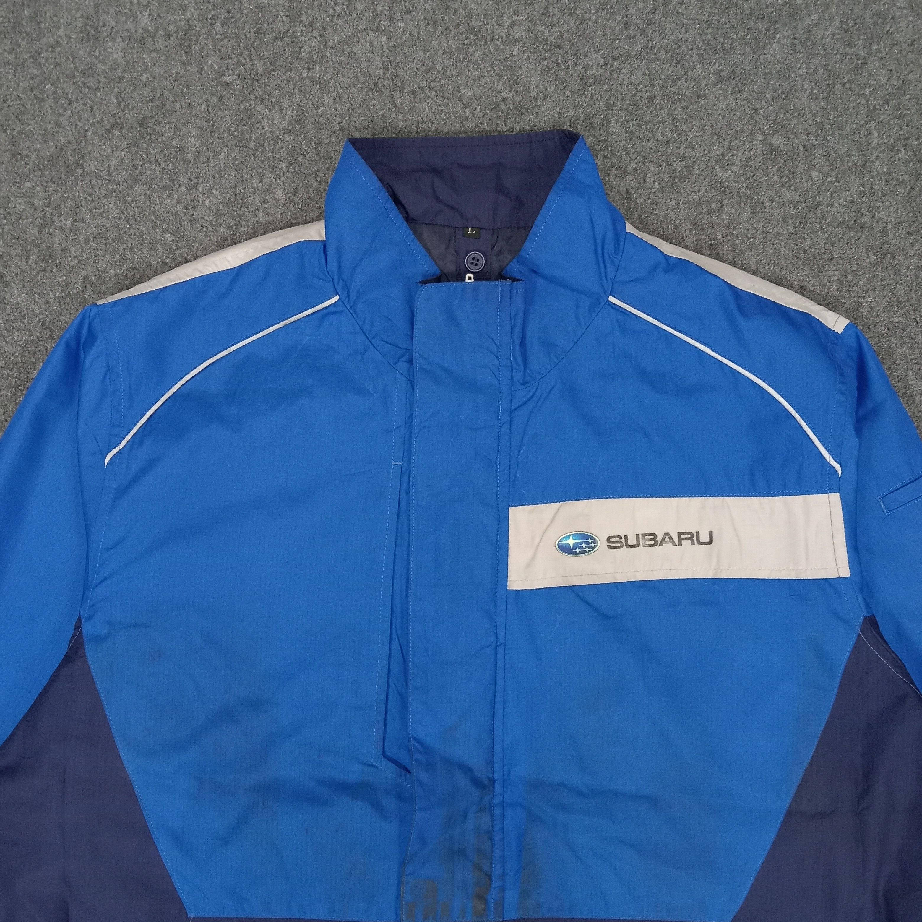 Vintage Subaru Racing Team Big Logo Custom Uniform Jacket Size US XL / EU 56 / 4 - 4 Thumbnail