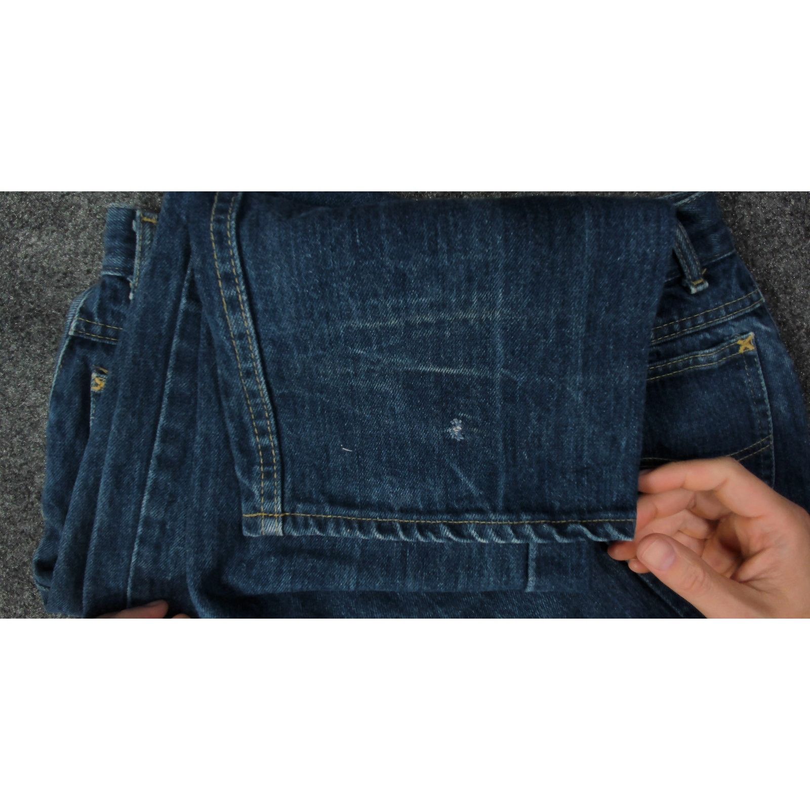 Lee 70s Lee Riders Talon 42 Dark Wash Jeans 29x35 Size 29" - 12 Thumbnail