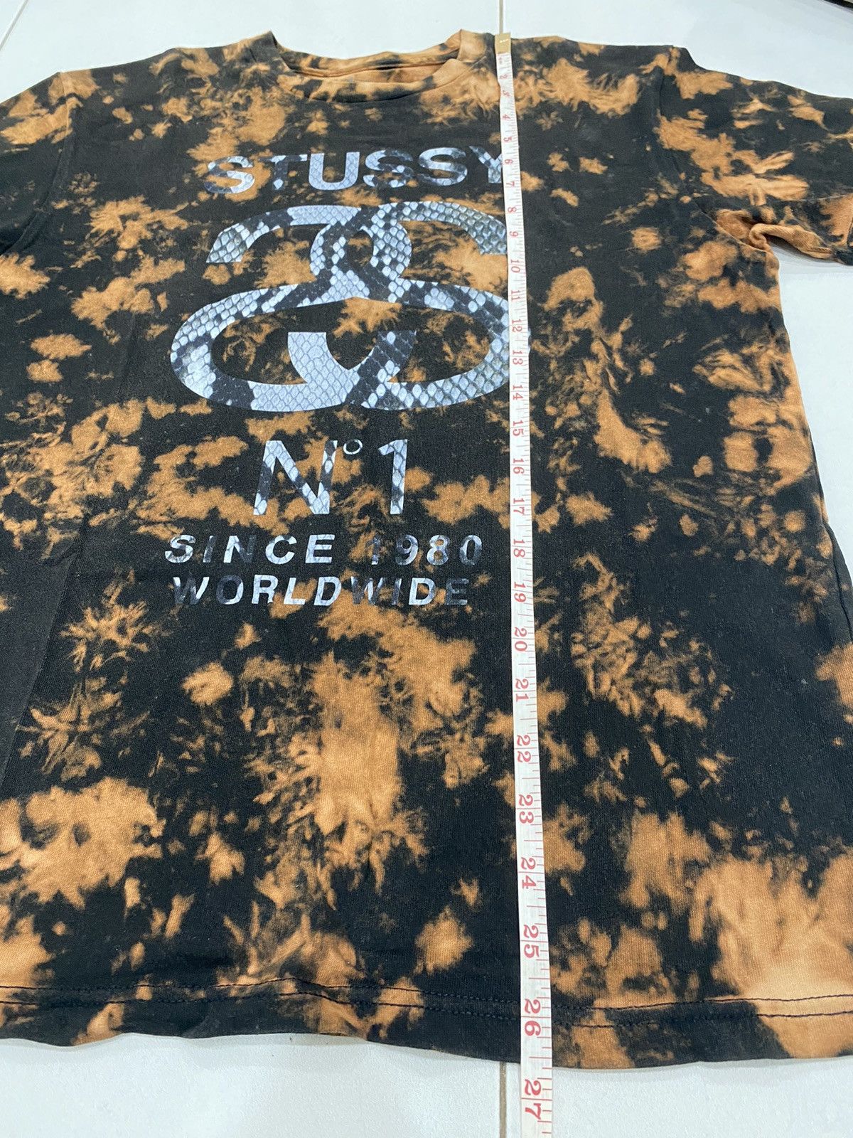 Stussy Stussy Acid Wash Tees Size M Size US M / EU 48-50 / 2 - 8 Thumbnail