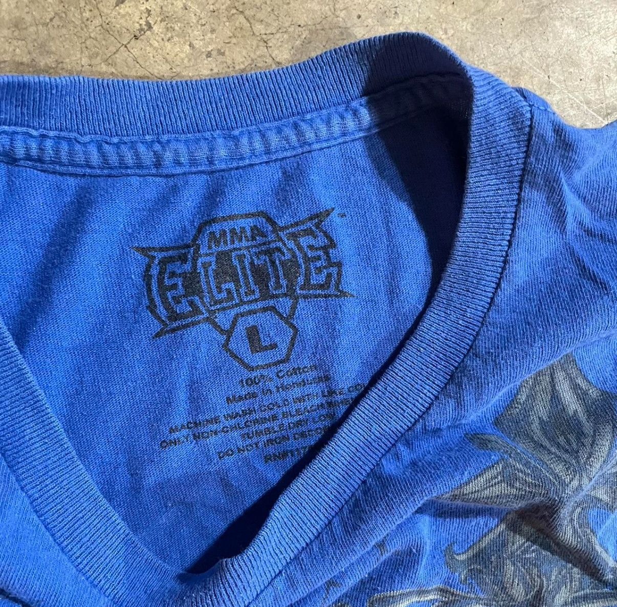 Affliction MMA Elite Blue Tee L Size US L / EU 52-54 / 3 - 3 Thumbnail