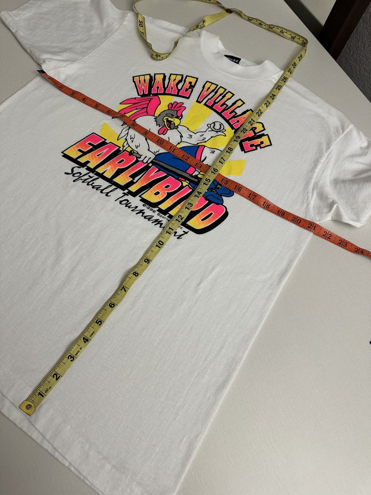 Vintage 1996 Sports Magic Wake Village EarlyBird Softball Tournament Size US L / EU 52-54 / 3 - 8 Thumbnail