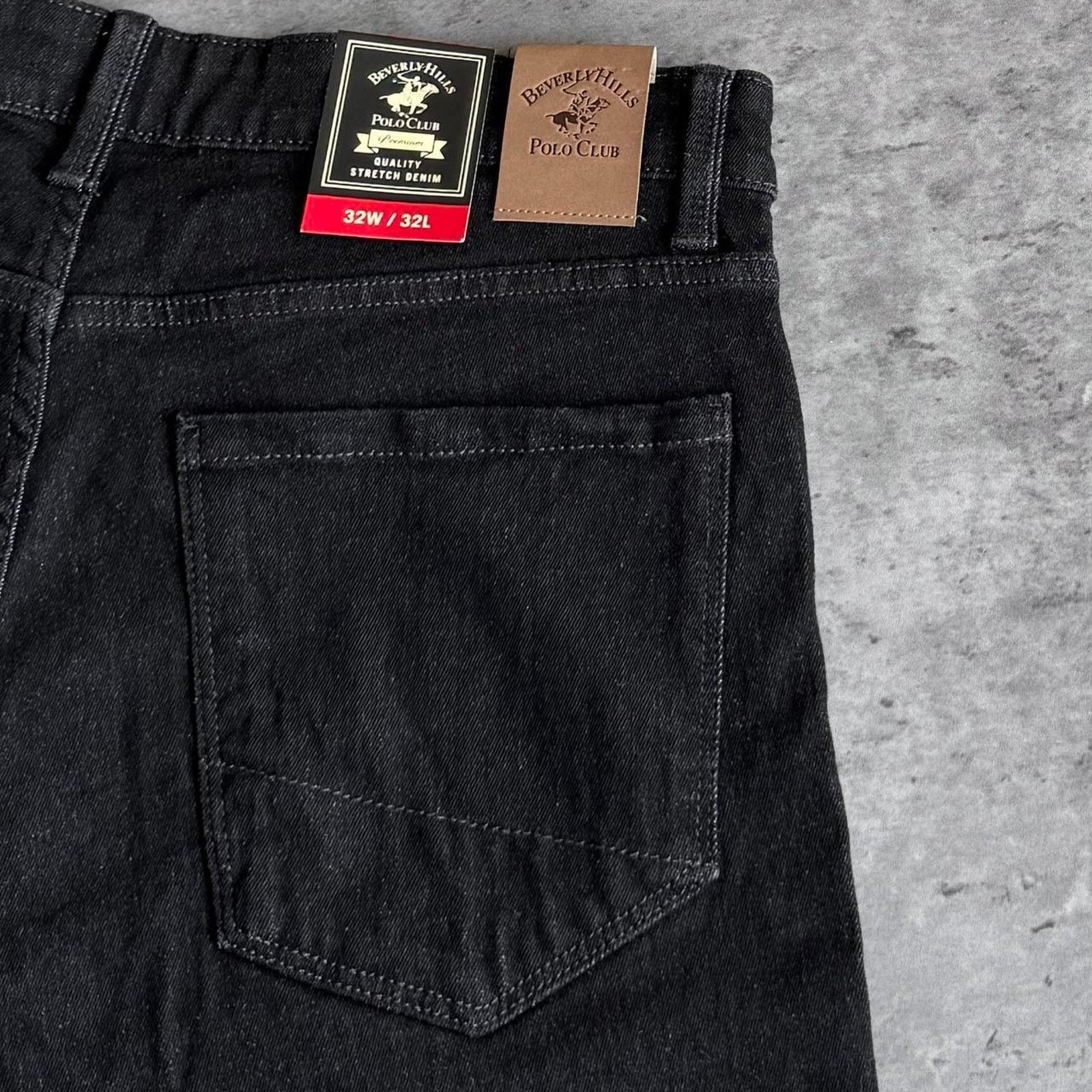 Beverly Hills Polo Club × Japanese Brand × Vintage Vintage Y2K Beverly Hills Polo Club Black Grunge Opium Jeans Size US 32 / EU 48 - 4 Thumbnail