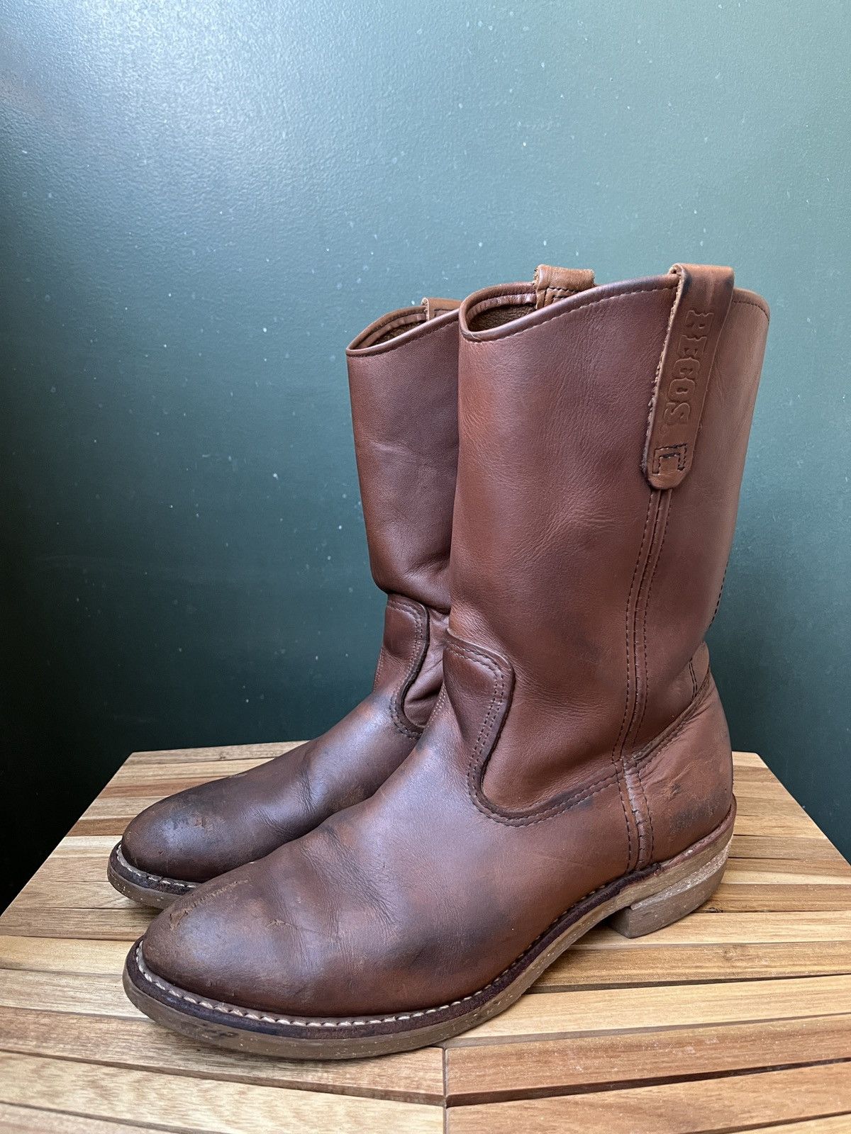 Red Wing × Vintage Vintage Red Wing Pecos 1155 Nailseat 10D