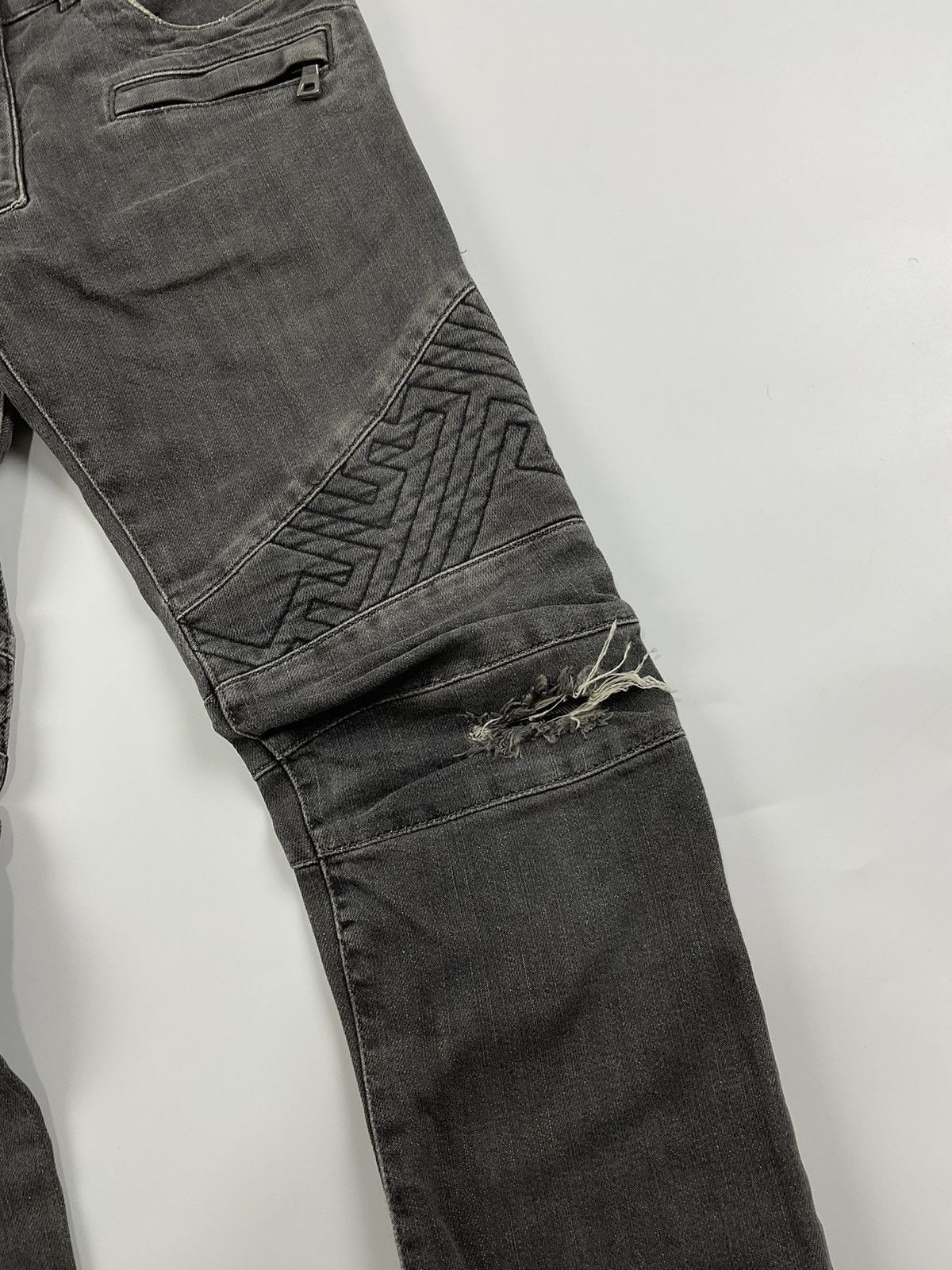 Balmain Balmain Biker Pants Size US 28 / EU 44 - 5 Thumbnail
