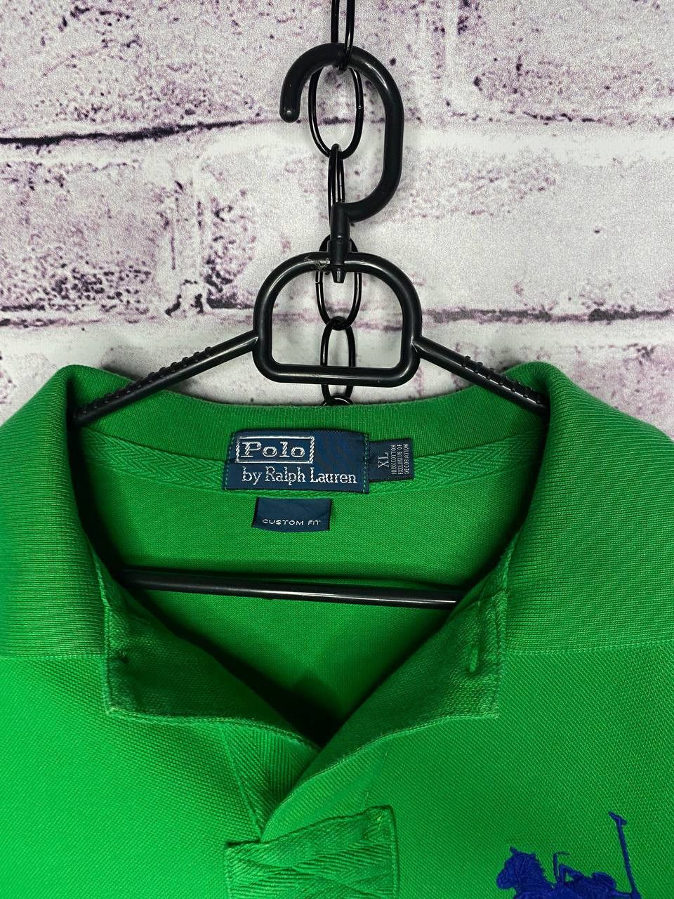 Polo Ralph Lauren MENS Polo Ralph Lauren Vintage Long sleeve Size XL green 3 Size US XL / EU 56 / 4 - 2 Thumbnail