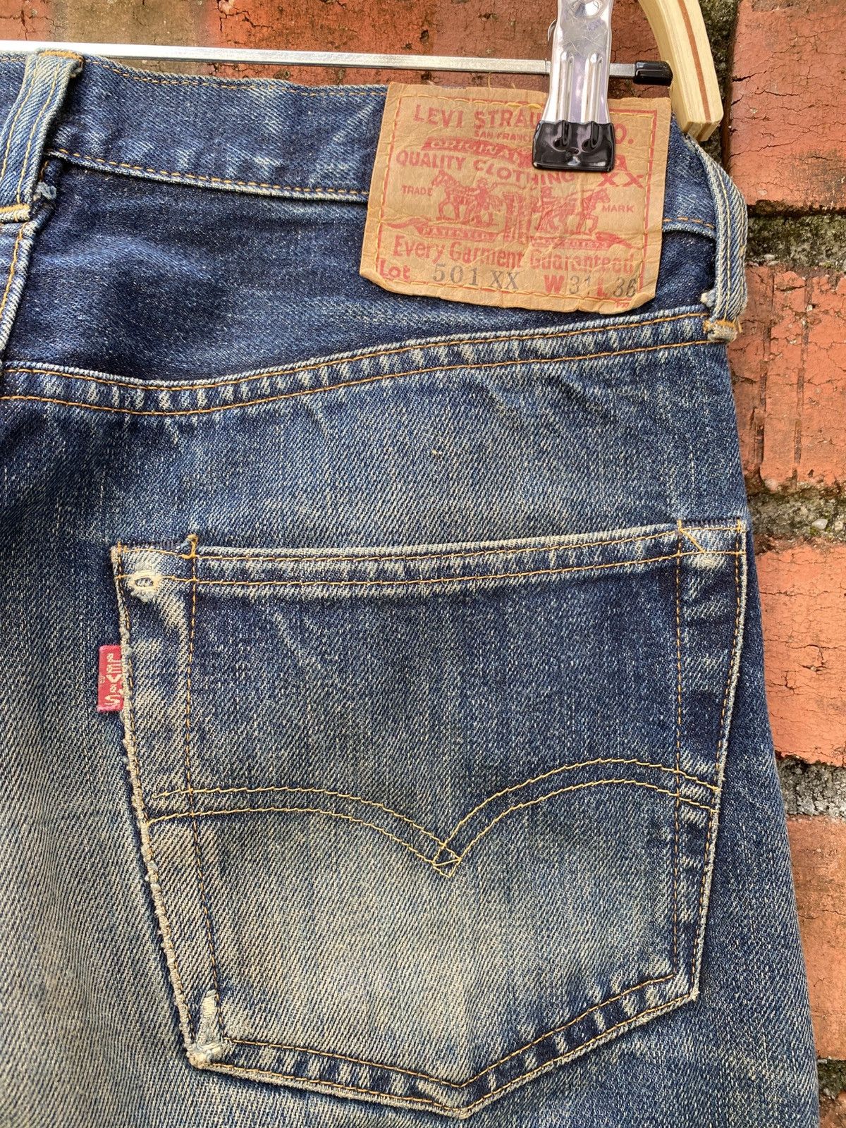 Levi's × Levi's Vintage Clothing × Vintage W30x32.5 Vintage levi's 501xx redline big E made in USA Size US 30 / EU 46 - 6 Thumbnail
