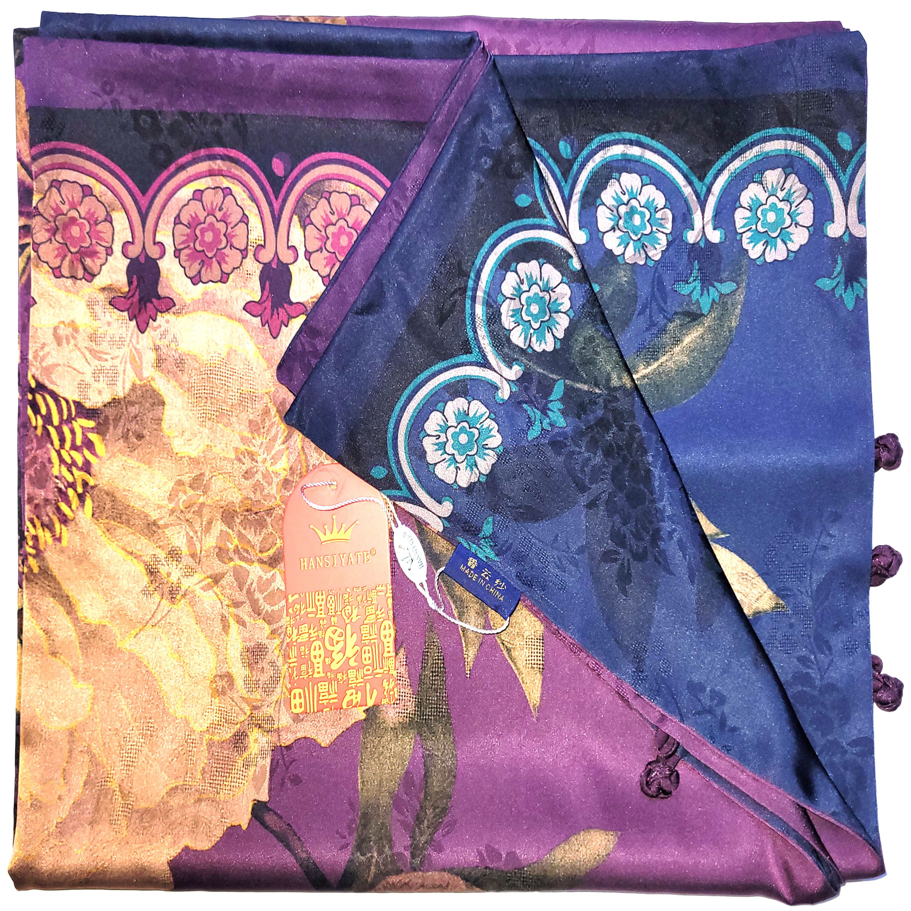 Other NWT Double-Sided Double-Layer Long Silk Scarf 27"x70" PK5988 Size ONE SIZE - 4 Thumbnail