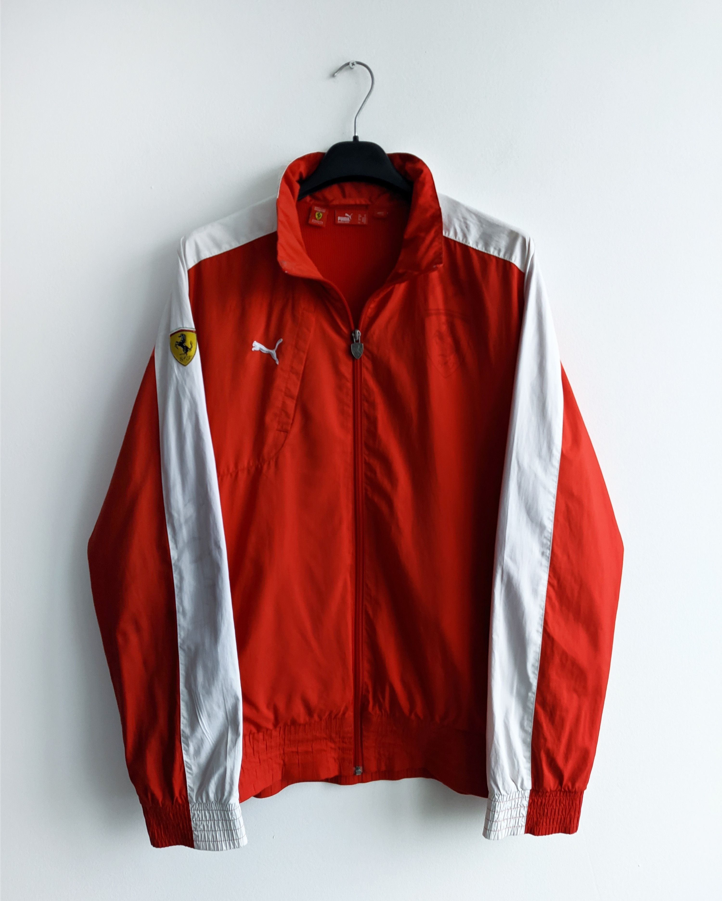 Ferrari Ferrari vintage jacket red y2k racing zip Size US M / EU 48-50 / 2 - 2 Thumbnail