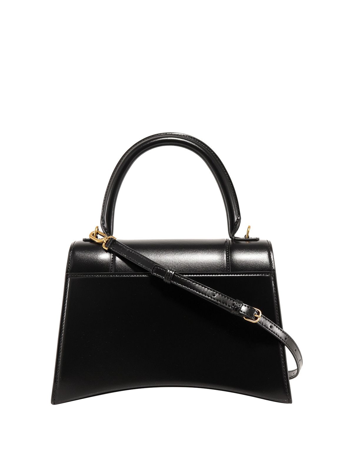 Balenciaga o1bcso1str0226 Size: OS / Hourglass Handbag in Black Size ONE SIZE - 3 Thumbnail