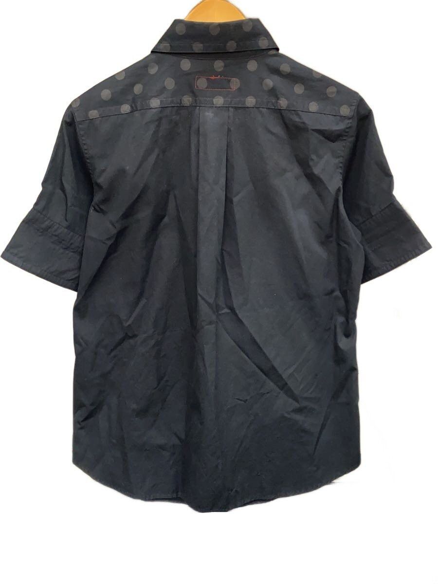 Polka Dot Short Sleeve Button Shirt
