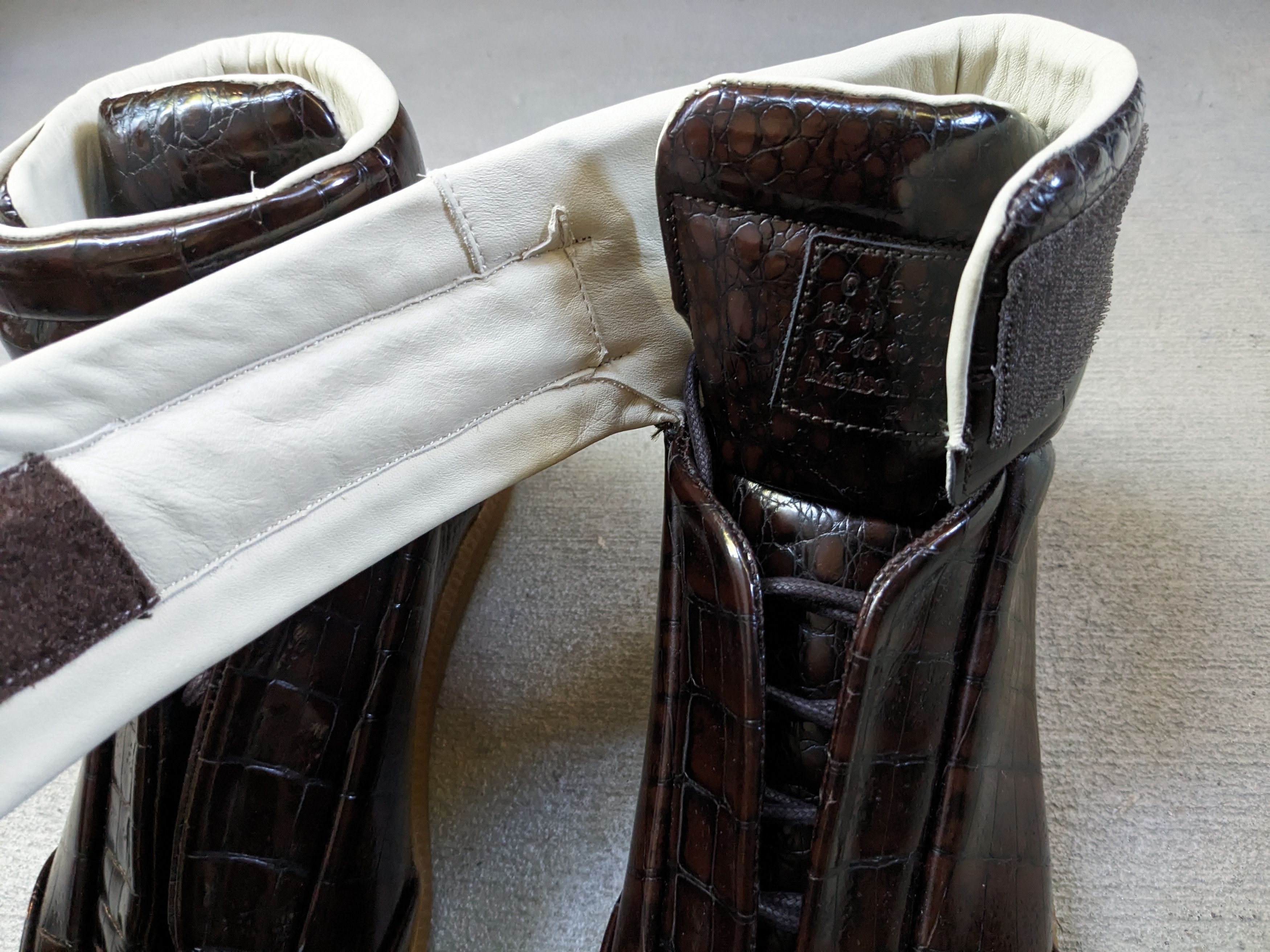 Maison Margiela Maison Margiela Future Brown Croc 9 42 Leather Hi Alligator Size US 9 / EU 42 - 6 Thumbnail