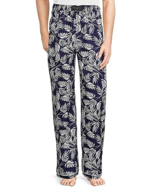 Ted Baker Ted Baker Blue Luxe Print Pyjama Pants ( XL ) Size ONE SIZE - 1 Thumbnail