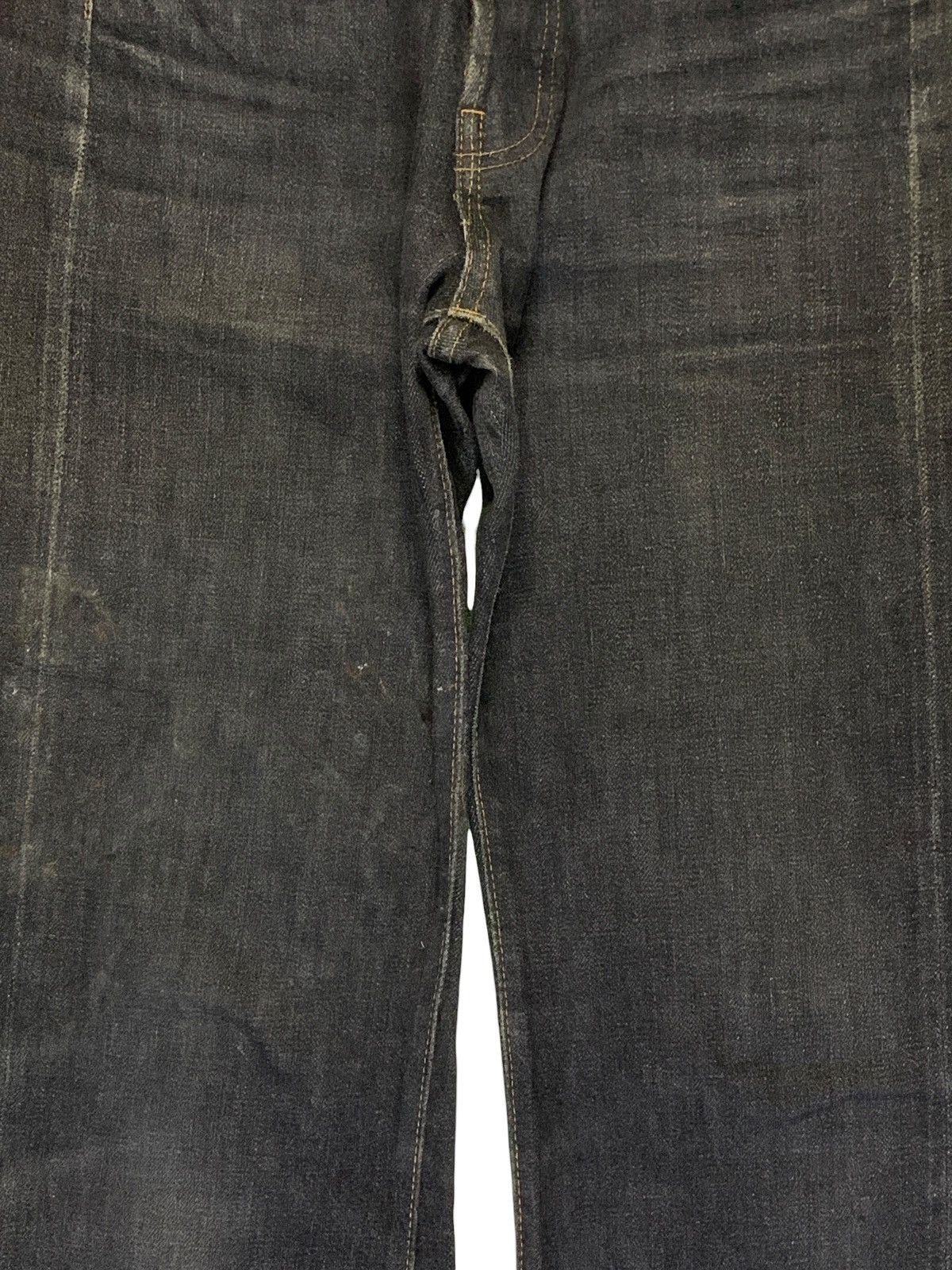 Denime Vintage Japanese Denime Button Fly Loose Selvedge Jeans Size US 29 - 6 Thumbnail