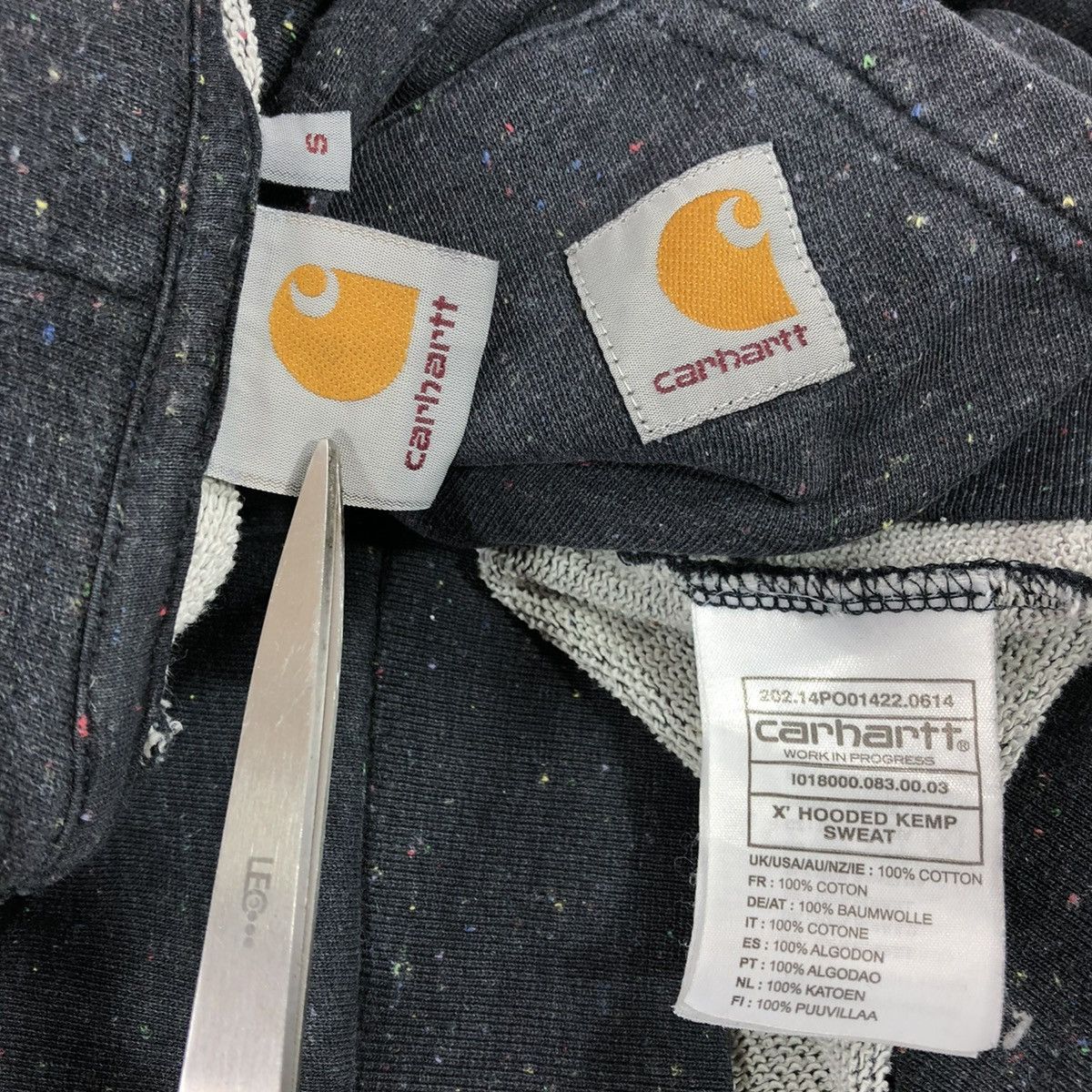 Carhartt Wip × Vintage WIP X' Hooded Kemp Sweat Logo Top Long Sleeve Sweatshirt M Size M / US 6-8 / IT 42-44 - 13 Thumbnail