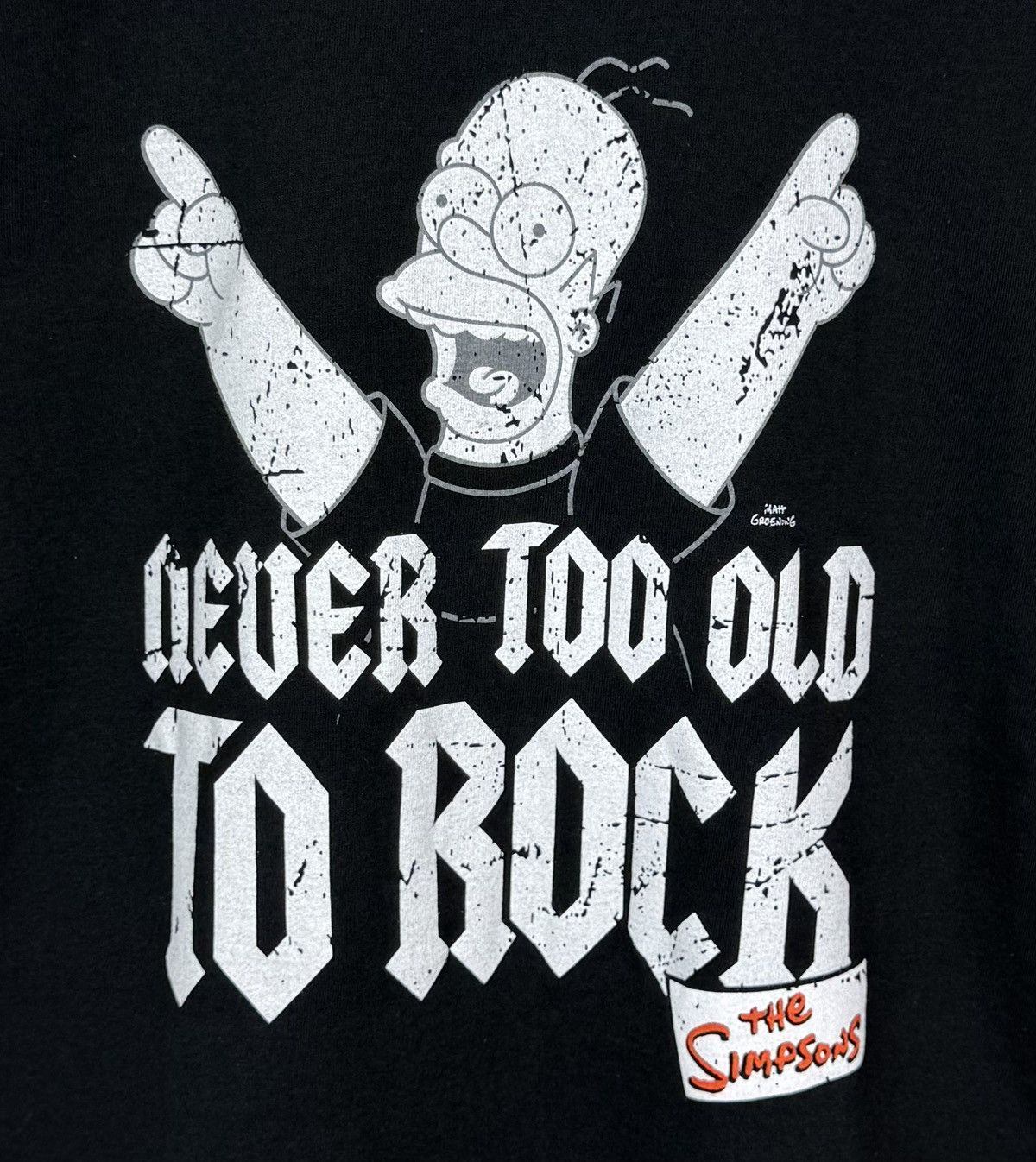 The Simpsons The Simpsons Never Too Old To Rock Short Sleeve T-shirt Size US S / EU 44-46 / 1 - 2 Thumbnail