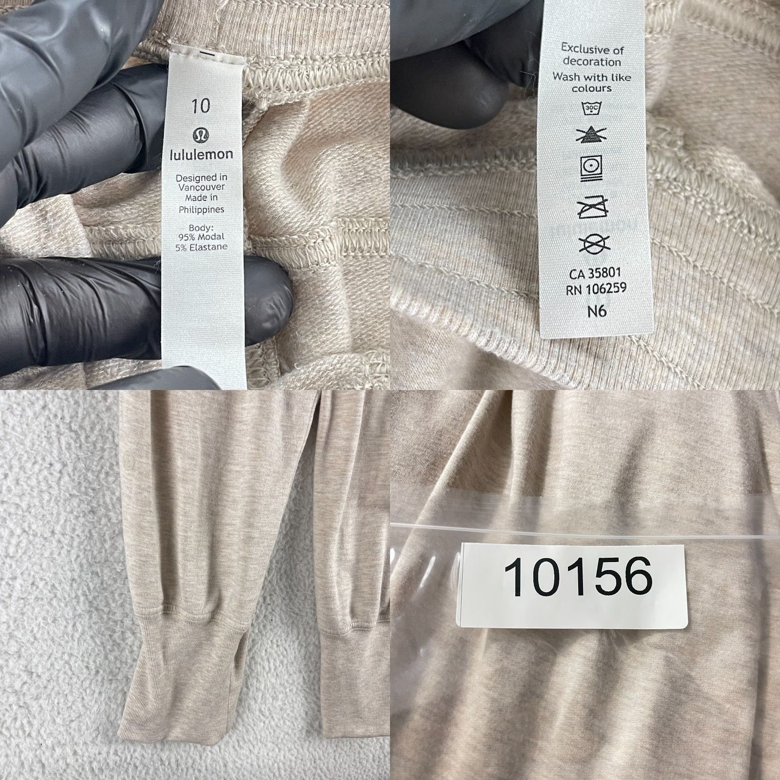 Lululemon Lululemon Still Chill Jogger Pants Women Size 10 Heathered Cashew Pull On Lounge Casual Size 32" / US 10 / IT 46 - 9 Thumbnail