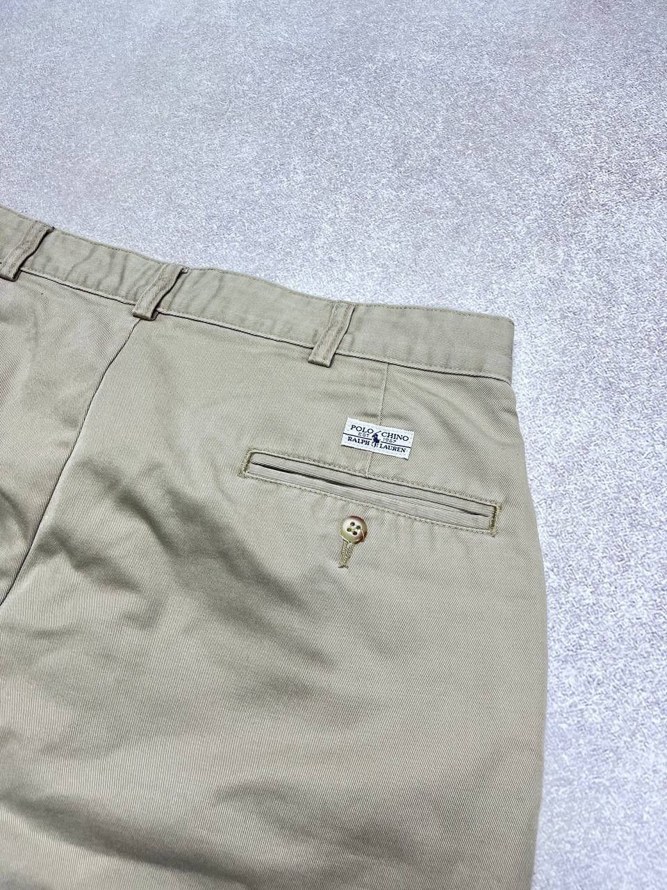 Polo Ralph Lauren × Vintage Vintage Polo Ralph Lauren Baggy Chino Pants 34x32 Size US 34 / EU 50 - 2 Thumbnail