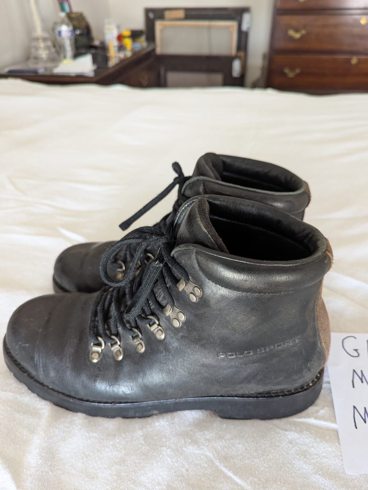 Ralph Lauren mountain black boots Size US 12 / EU 45 - 2 Thumbnail