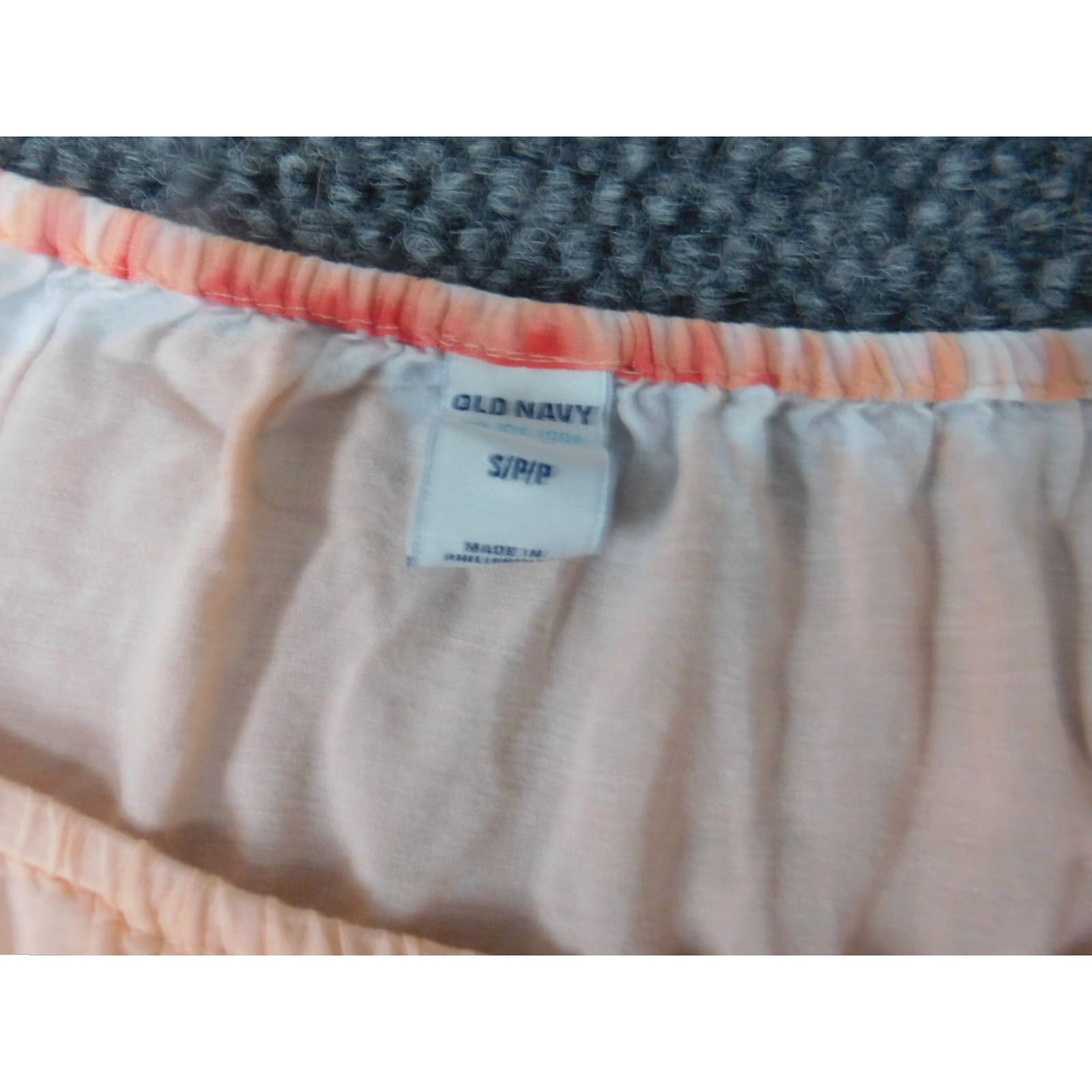 Old Navy Old Navy Womens Blouse S Pink Striped Pullover Crew Neck Dolman Sleeve Regular Fit casual Size S / US 4 / IT 40 - 4 Thumbnail