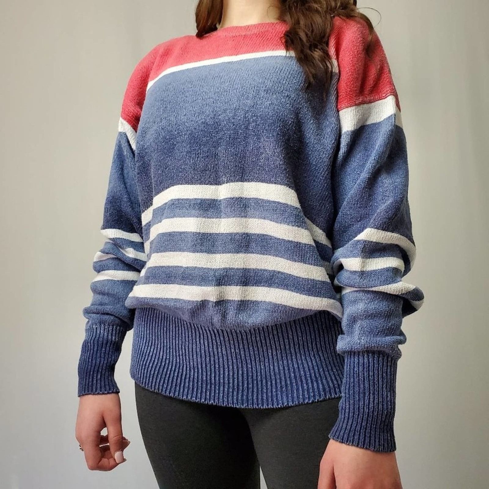 Ralph Lauren Ralph Lauren Oversized Chunky Striped Sweater - XL Size XL / US 12-14 / IT 48-50 - 5 Thumbnail