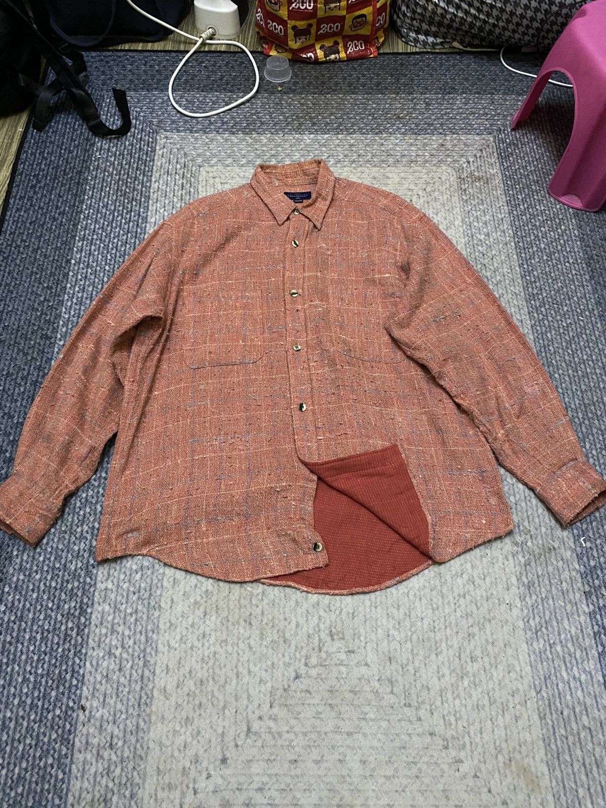 Brutus BRUTUS LONG SLEEVE BUTTON UP SHIRT Size US M / EU 48-50 / 2 - 2 Thumbnail