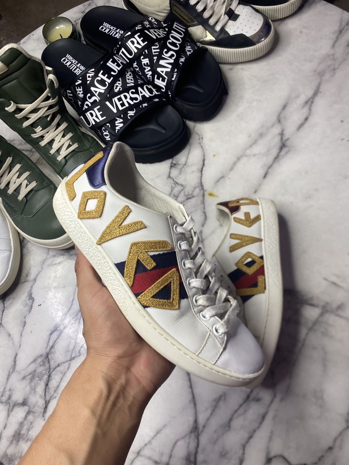 Gucci Gucci ace LOVED Size US 6 / IT 36 - 1 Thumbnail