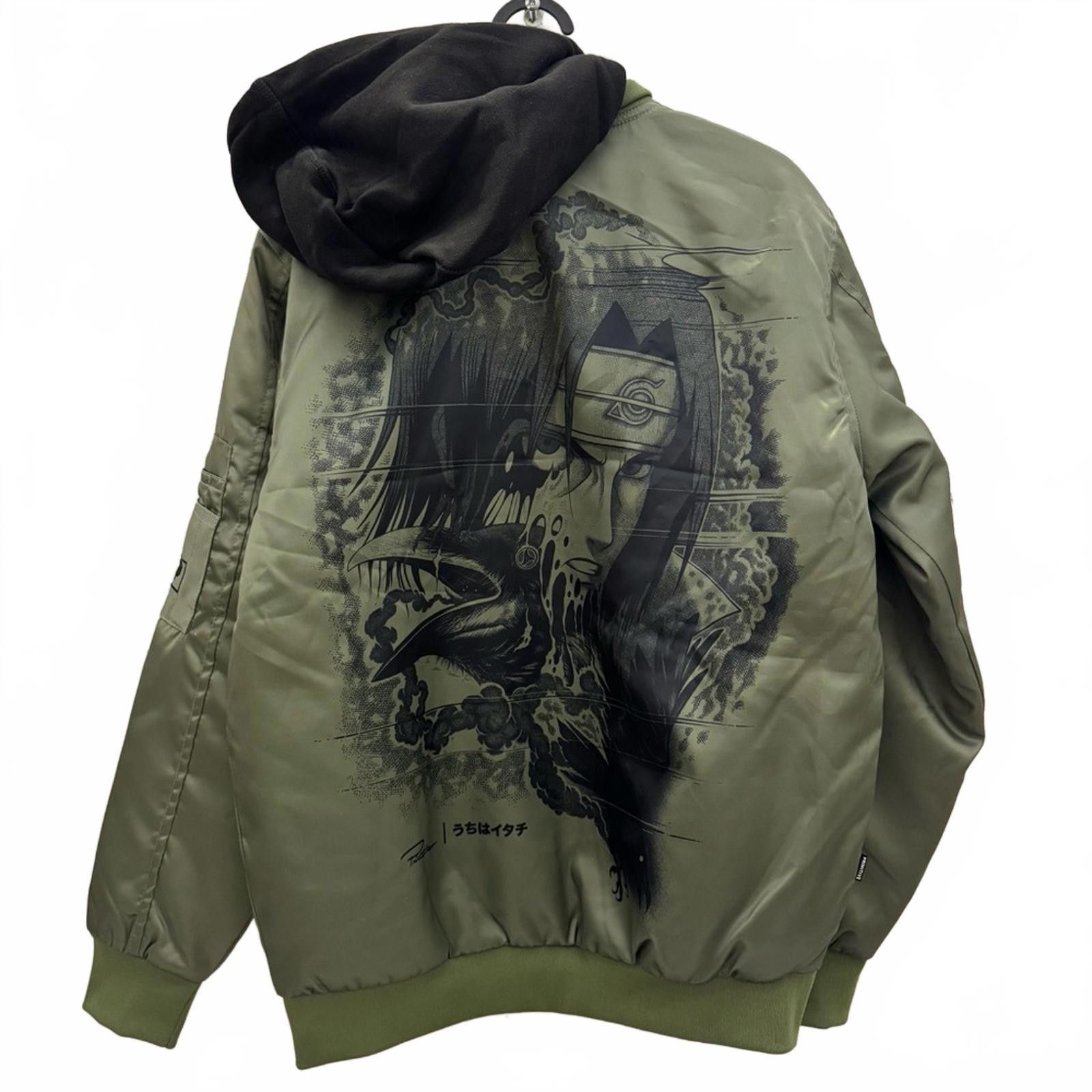 Primitive Primitive x Naruto Shippuden Olive Green Bomber Jacket Small Size US S / EU 44-46 / 1 - 1 Thumbnail