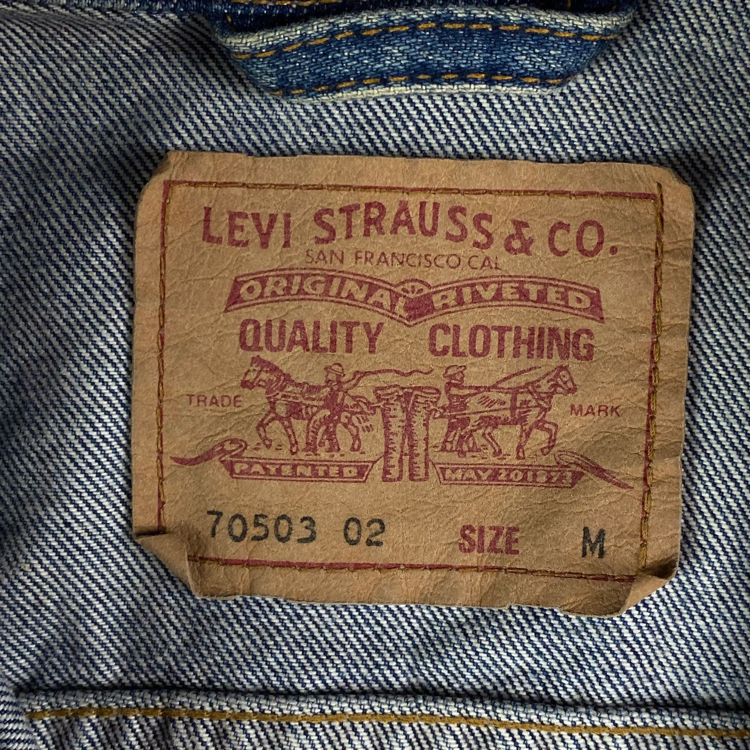 Levi's × Levi's Vintage Clothing × Vintage Mens Vintage Levi’s Jeans Jacket Size M Size US M / EU 48-50 / 2 - 6 Thumbnail