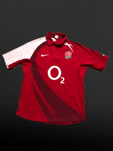 Nike Nike Rugby England O2 Casual Sport polo Men's Big Print Size US M / EU 48-50 / 2 - 1 Thumbnail
