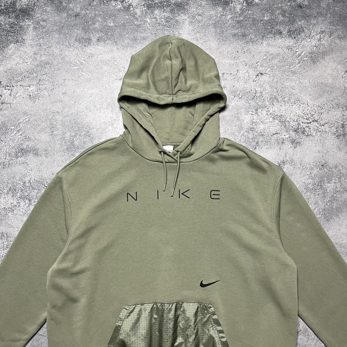 Nike Nike Sportswear NSW Nylon Pocket Hoodie Oversized Fleece Size US M / EU 48-50 / 2 - 2 Thumbnail