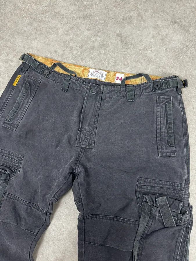 2000s Armani Black Cargo Pants
