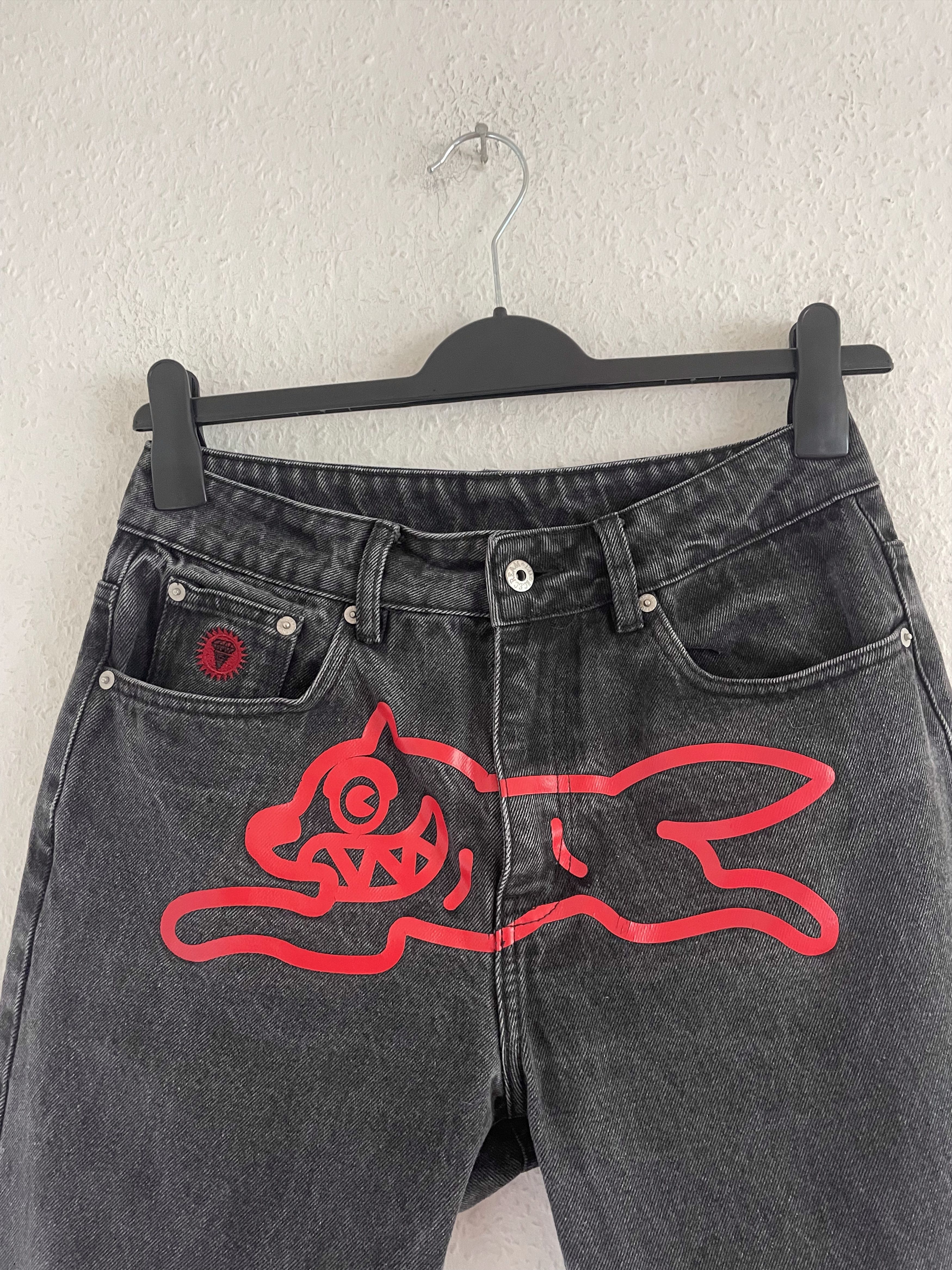 Icecream Running Dog Crotch Print Jeans Size US 30 / EU 46 - 6 Thumbnail
