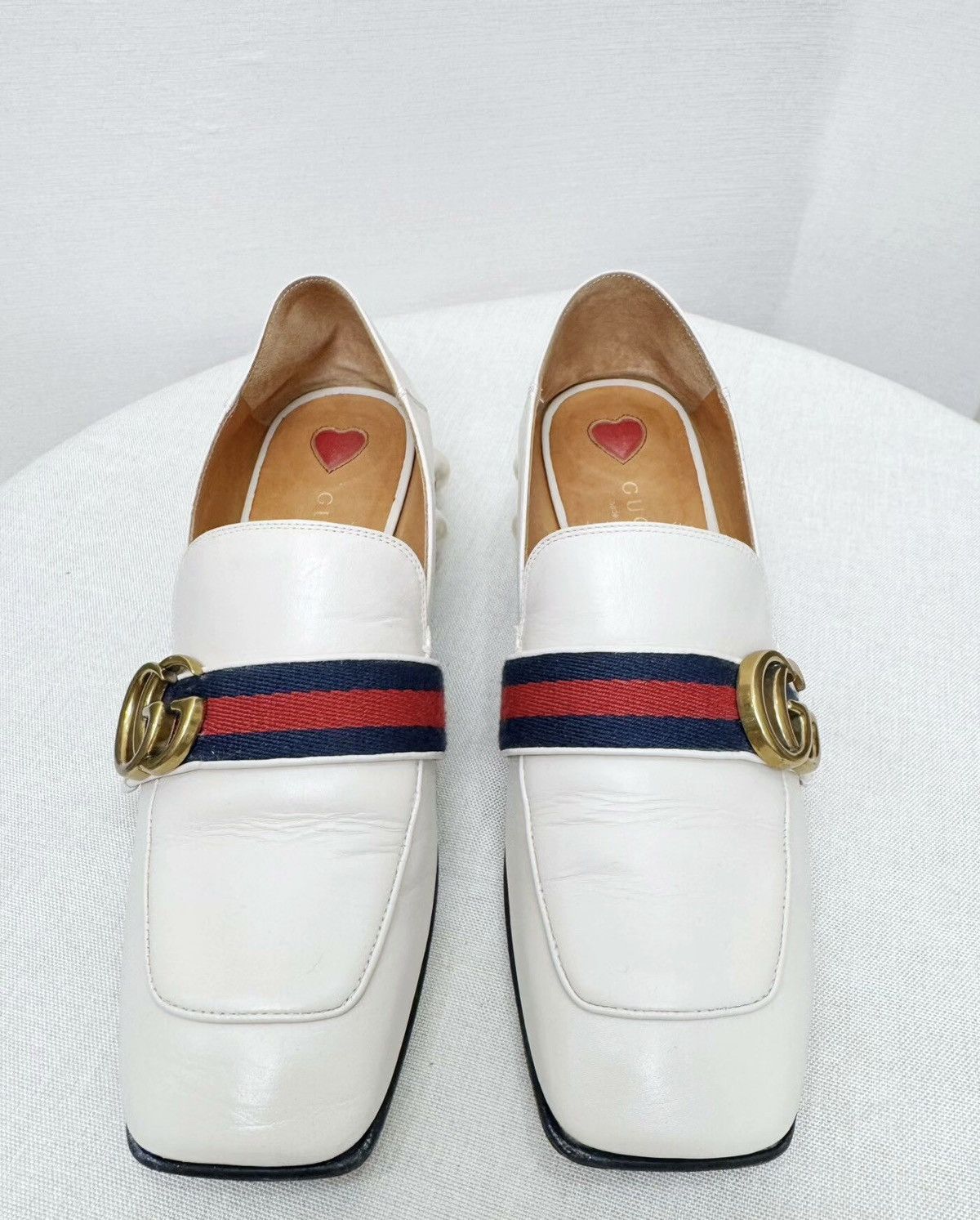 Gucci Gucci pearl loafers Size US 6.5 / IT 36.5 - 1 Thumbnail