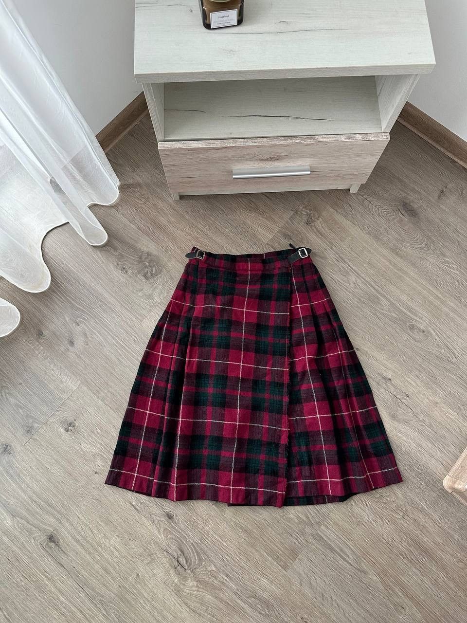 Other UK × Vintage Vintage Scottish Wool Red Julius Skirt Size 27" / US 4 / IT 40 - 13 Thumbnail