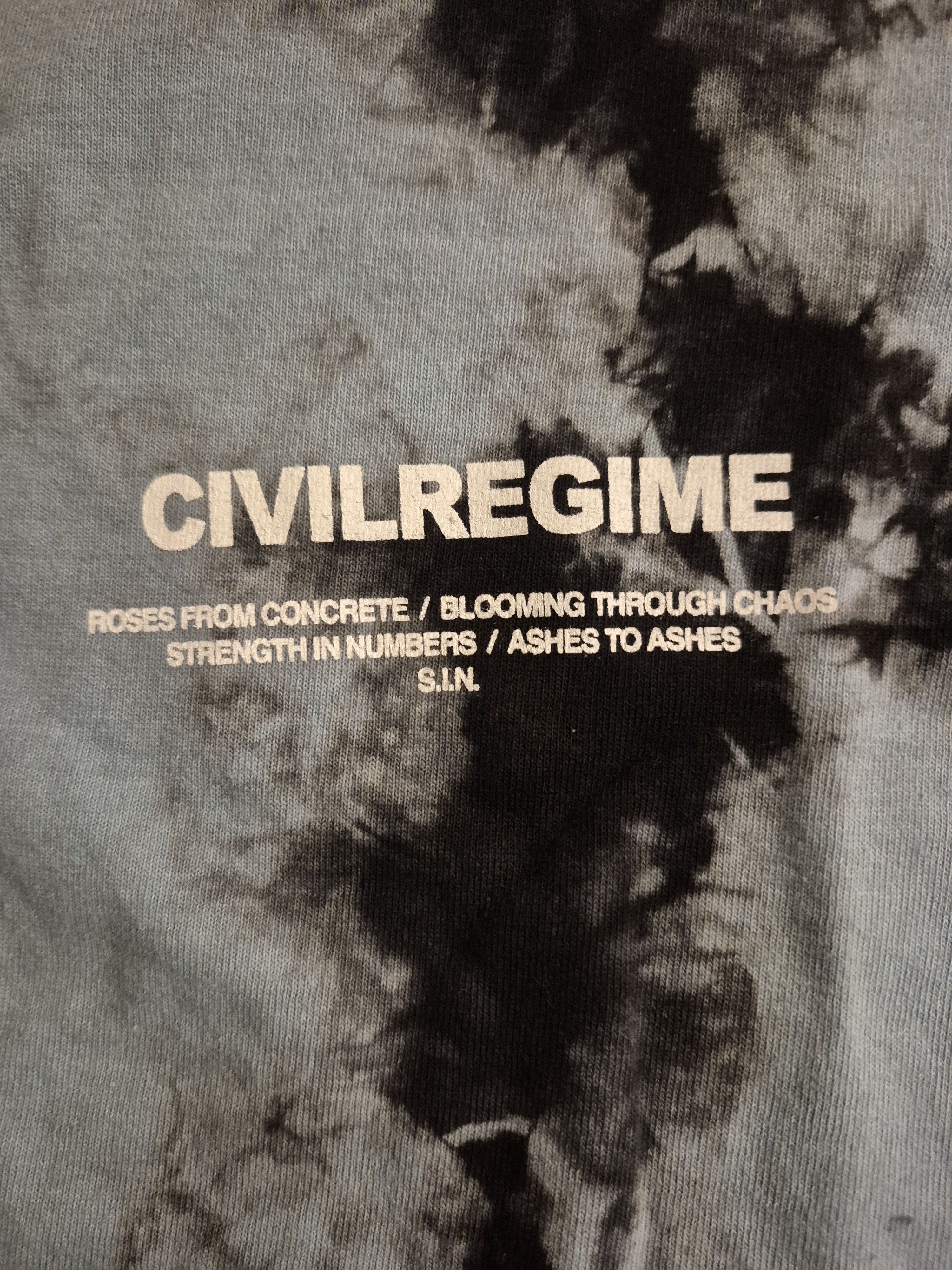 Civil Regime Civil Regime "Blooming Through Chaos" Size Small Size US S / EU 44-46 / 1 - 2 Thumbnail