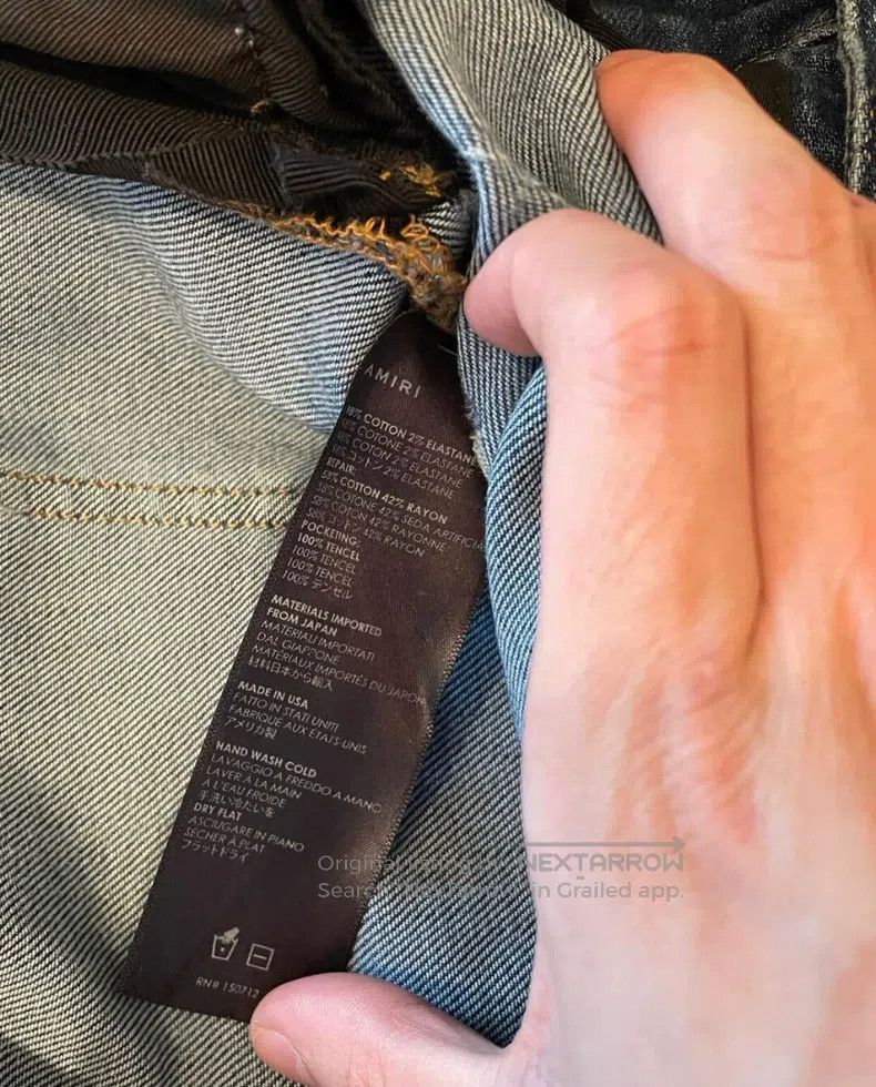 Amiri Amiri jeans Size US 34 / EU 50 - 4 Thumbnail
